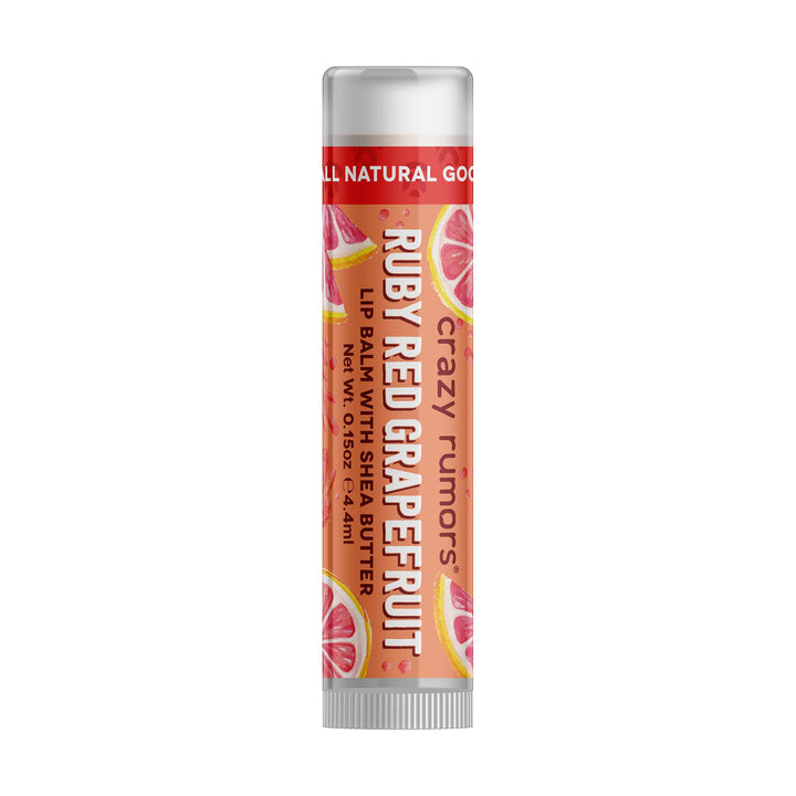 Crazy Rumors Fresh Squeezed Lip Balm Pink Grapefruit Juice AD
