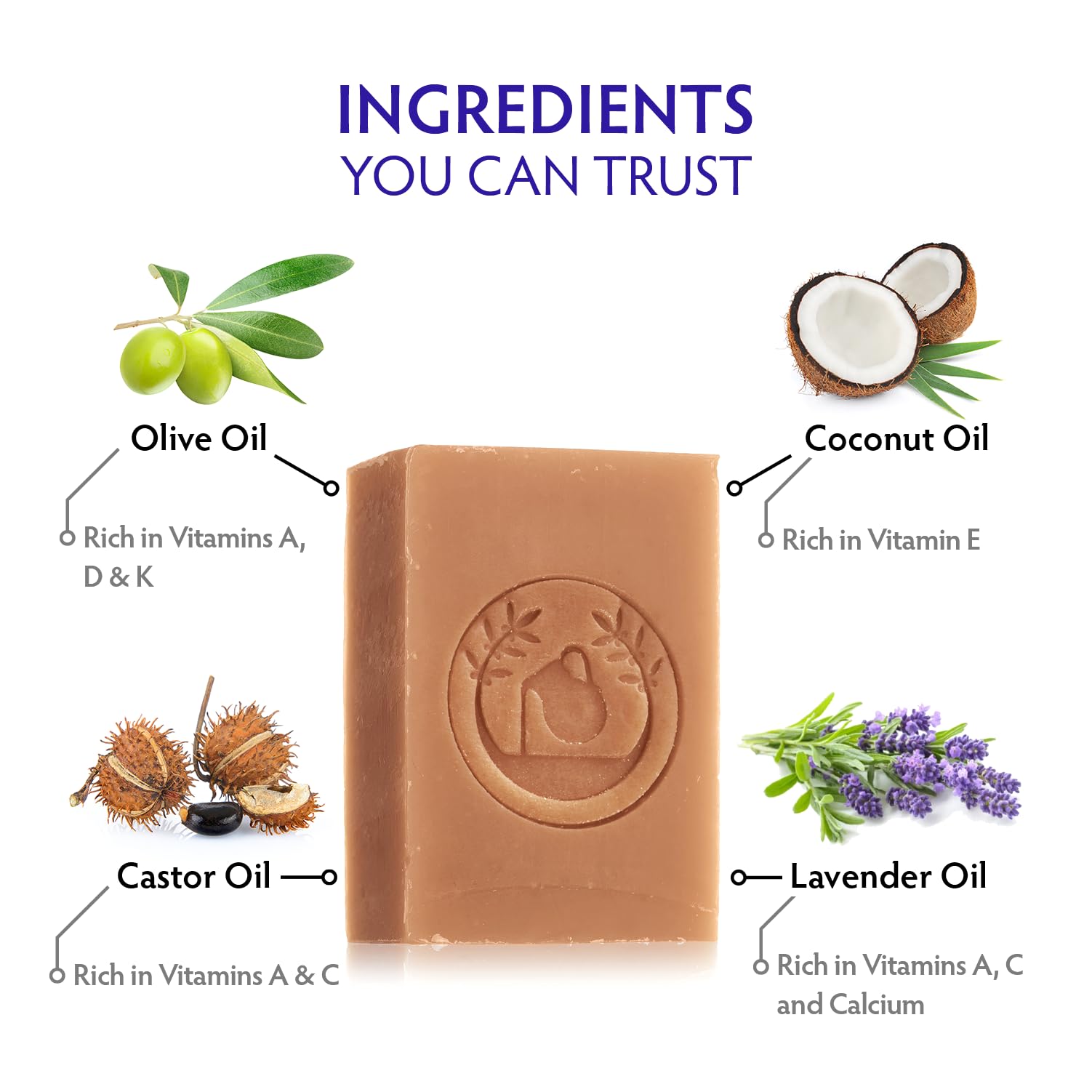 Ancient Greek Remedy Organic Face and Body Soap Bars for Dry, Normal, and Sensitive Skin. Gentle Wash Treatment for Women and Men With soap Holder (2 pack)