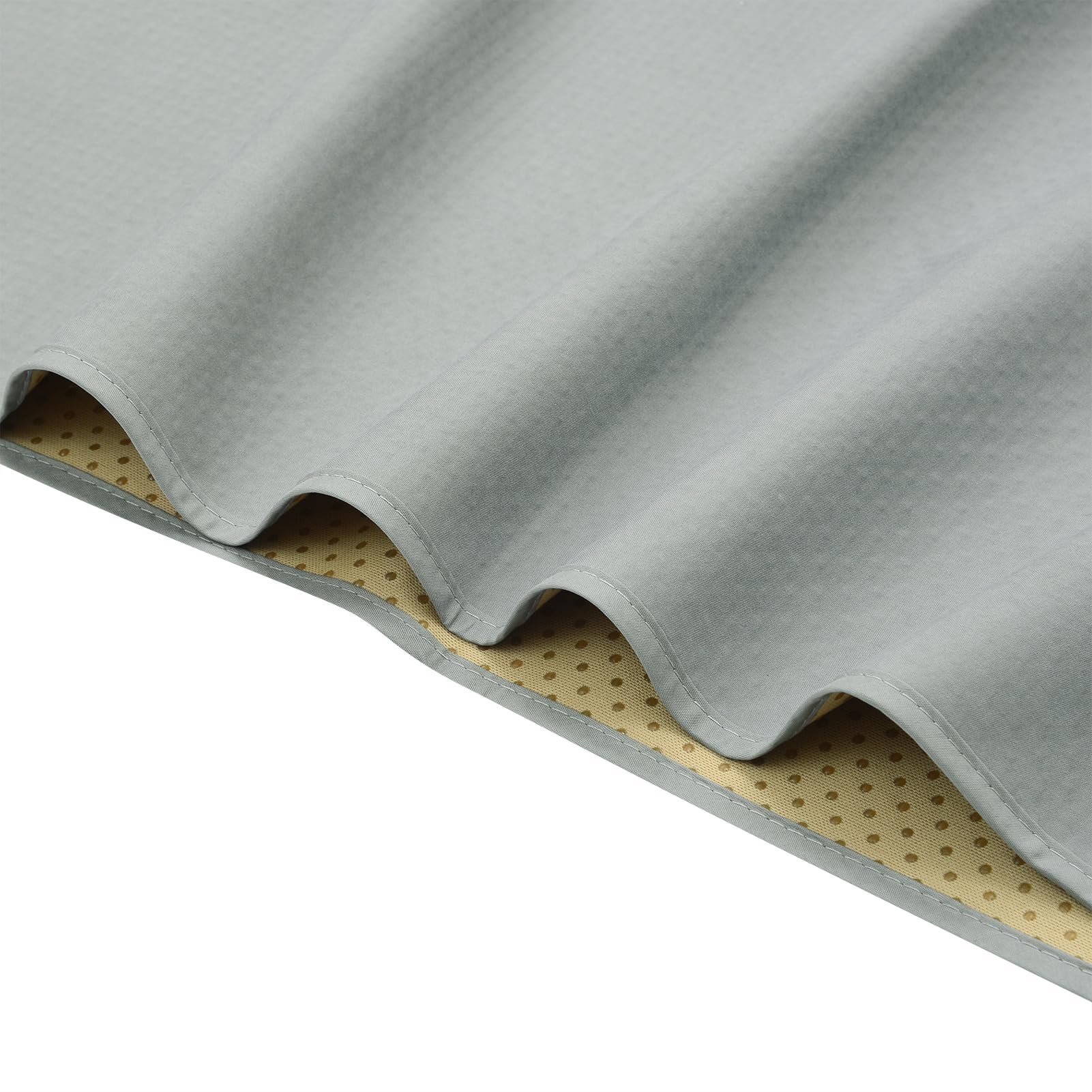 Splat Mat for Under High Chair/Arts/Crafts by CLCROBD, 51 Baby Anti-Slip Food Splash and Spill Mat for Eating Mess, Waterproof Floor Protector and Table Cloth (Gray)