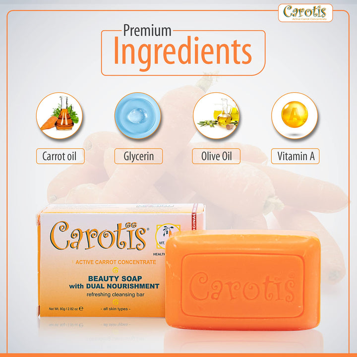 Carotis Beauty Soap With Dual Nourishment