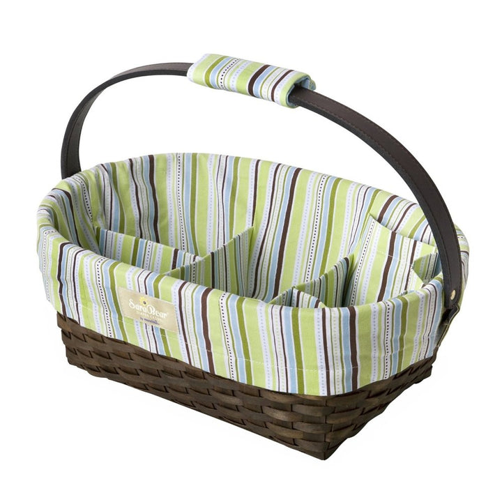 Munchkin Sarabear Portable Diaper Caddy, Yellow Waffle