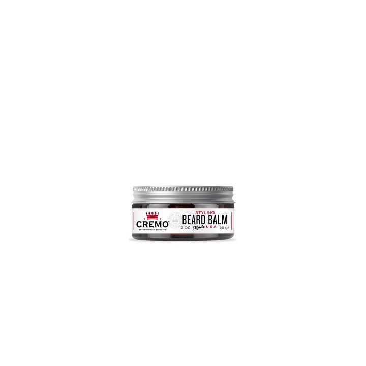 Cremo Styling Beard Balm, Astonishingly Superior, Best for all Length Beards, 2 oz Can