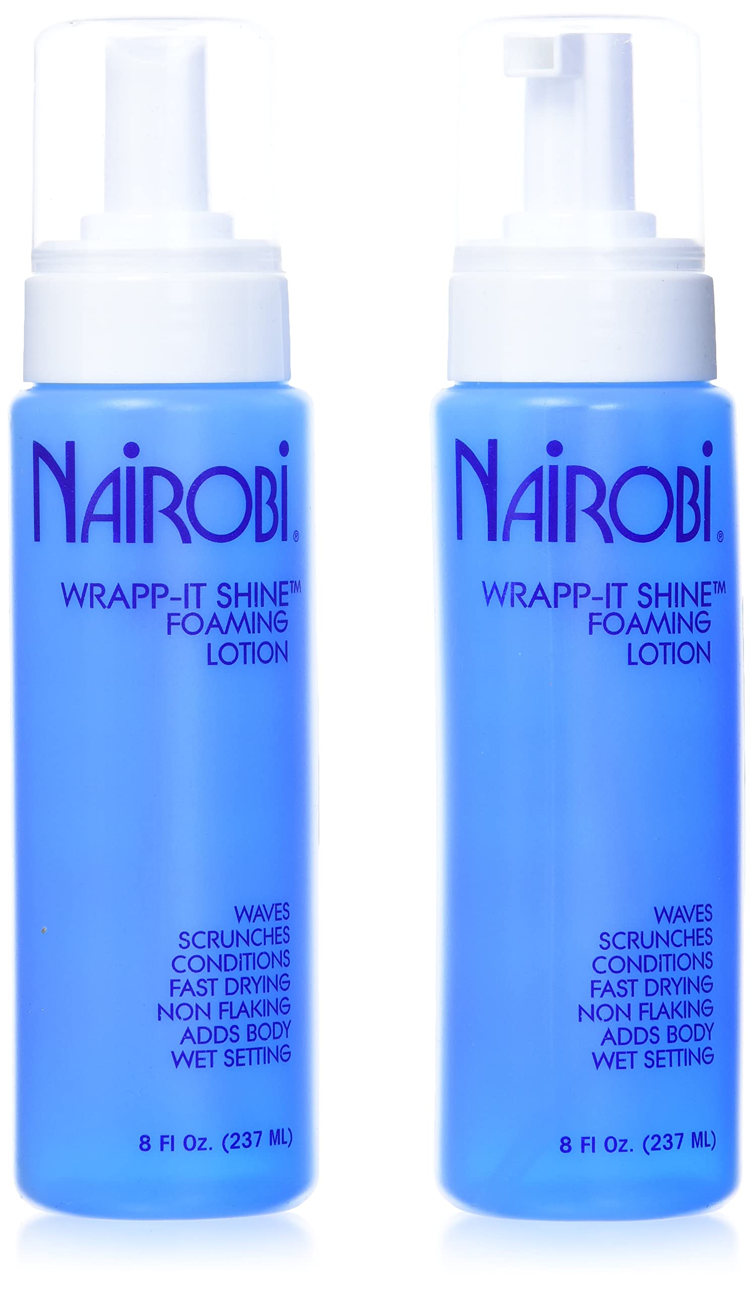 Nairobi Wrapp-It Shine Foaming Lotion 8oz (Pack of 2)