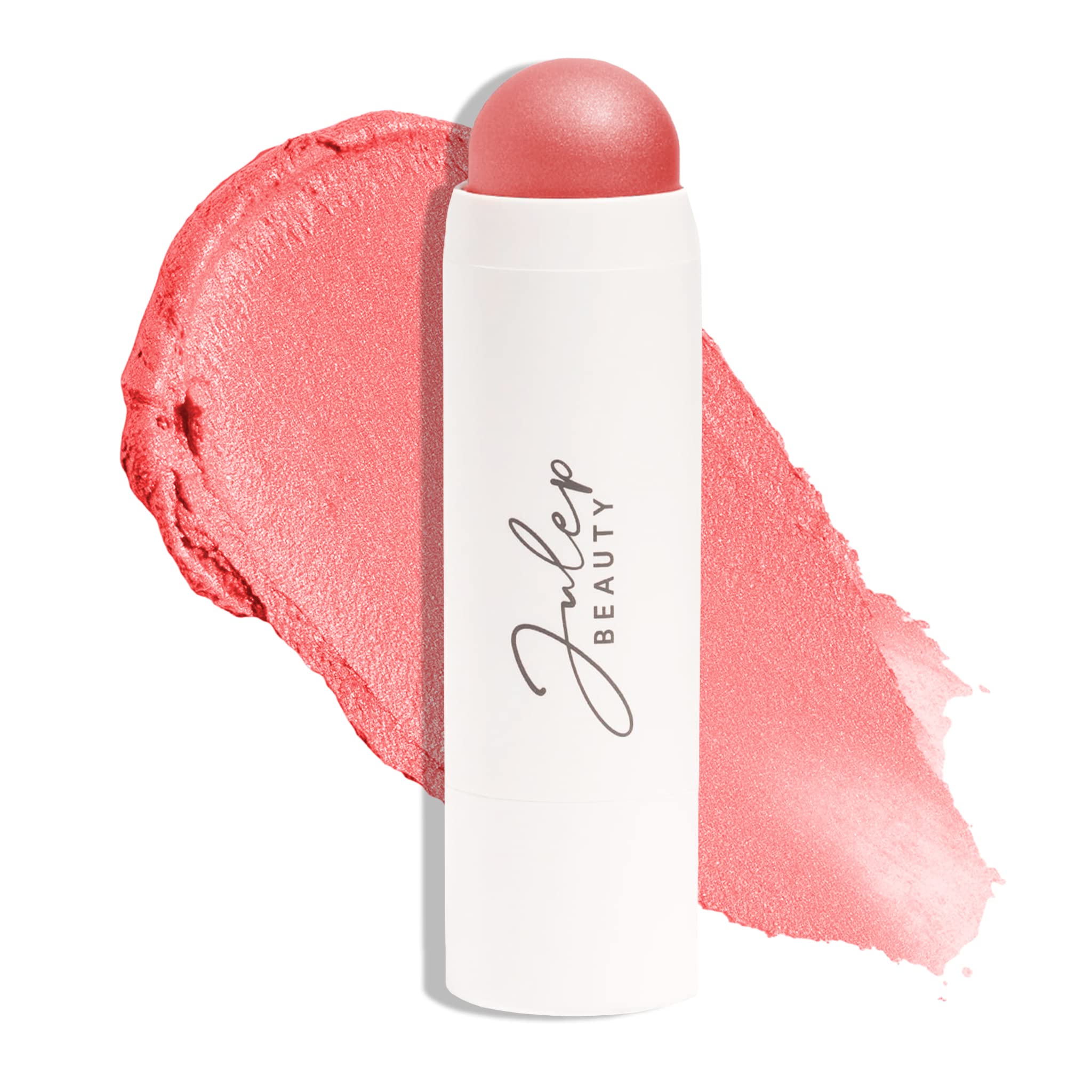 Julep Skip The Brush CrÃƒ¨me To Powder Cream Blush Stick For Cheeks, Eyes & Lips, Golden Guava