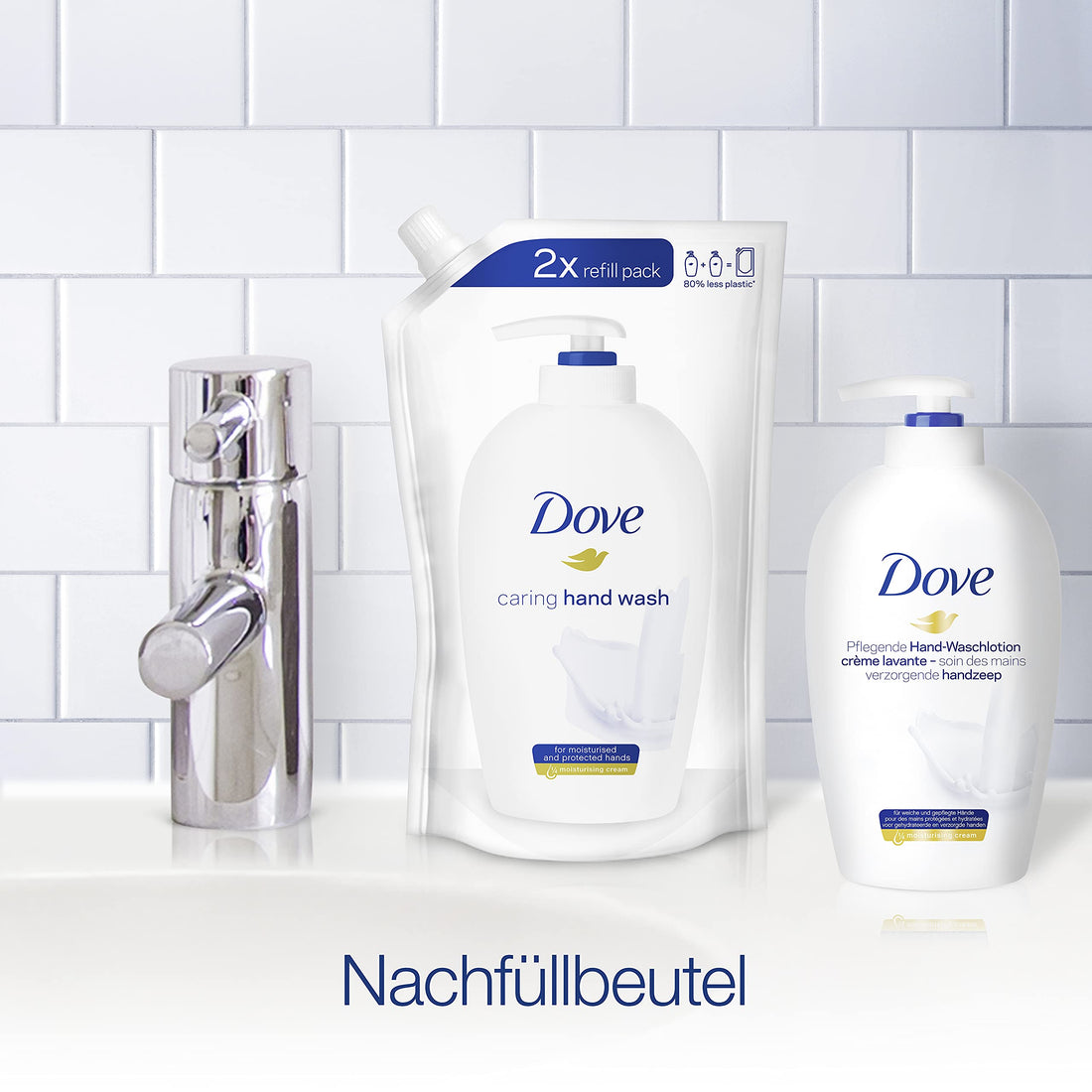 DOVE 500Ml Liquid Hand Wash Refill Original