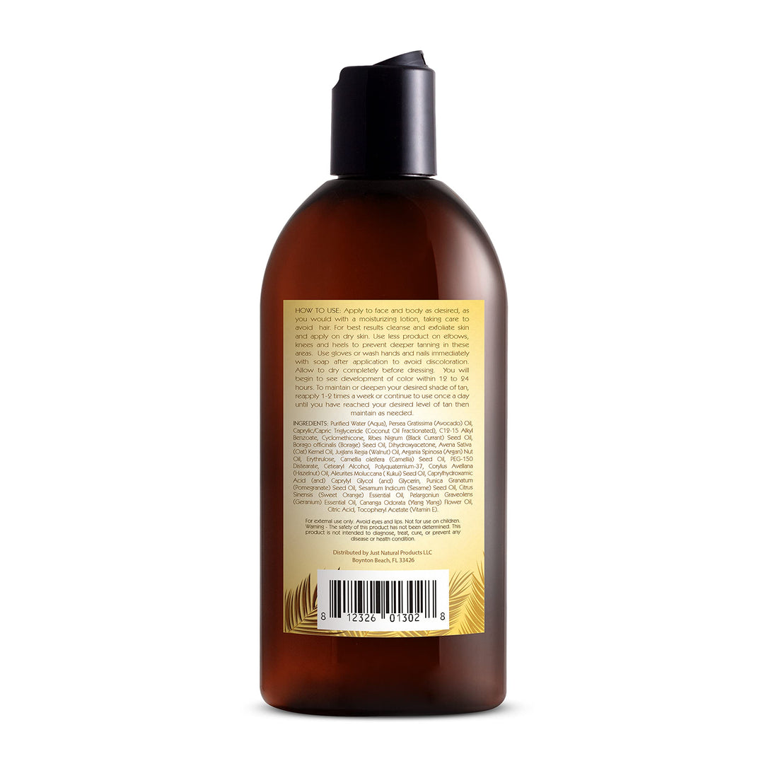 Sunless Tanning Lotion - Light to Medium tones