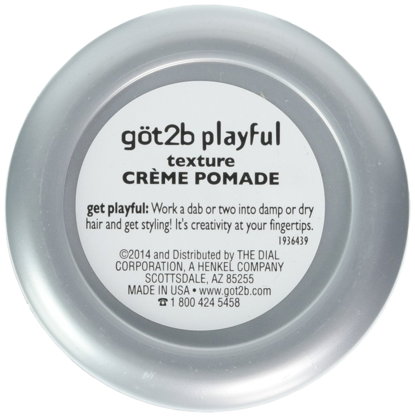 Got 2b Playful Texturizing Creme Pomade 2 oz (50 ml)