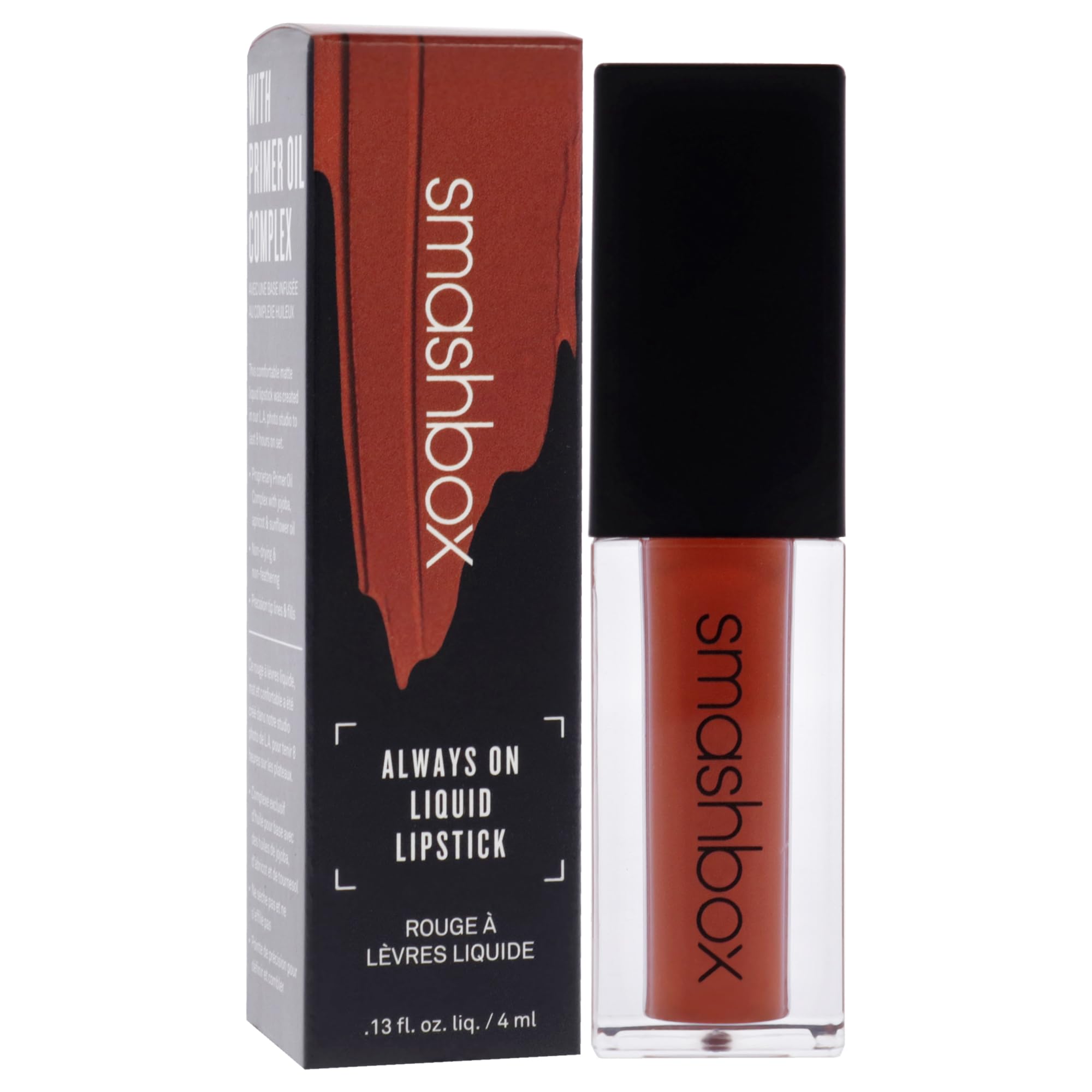Smashbox Always On Liquid Lipstick, [Out Loud, 0.13 Fluid Ounce, Matte Finish]