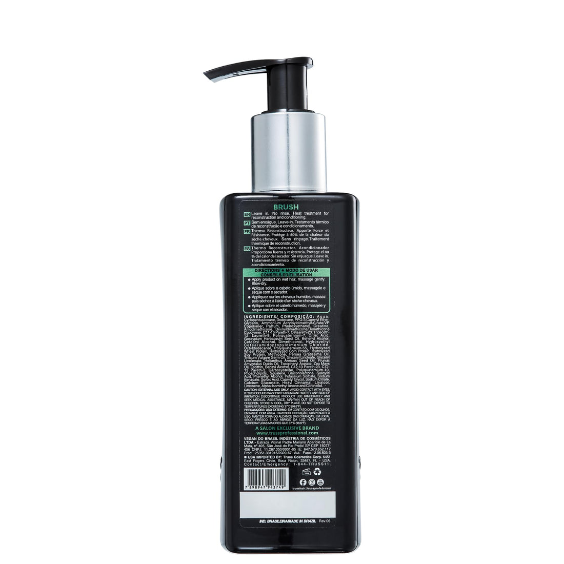 TRUSS Brush Keratin 250ml/8. 8fl. oz'