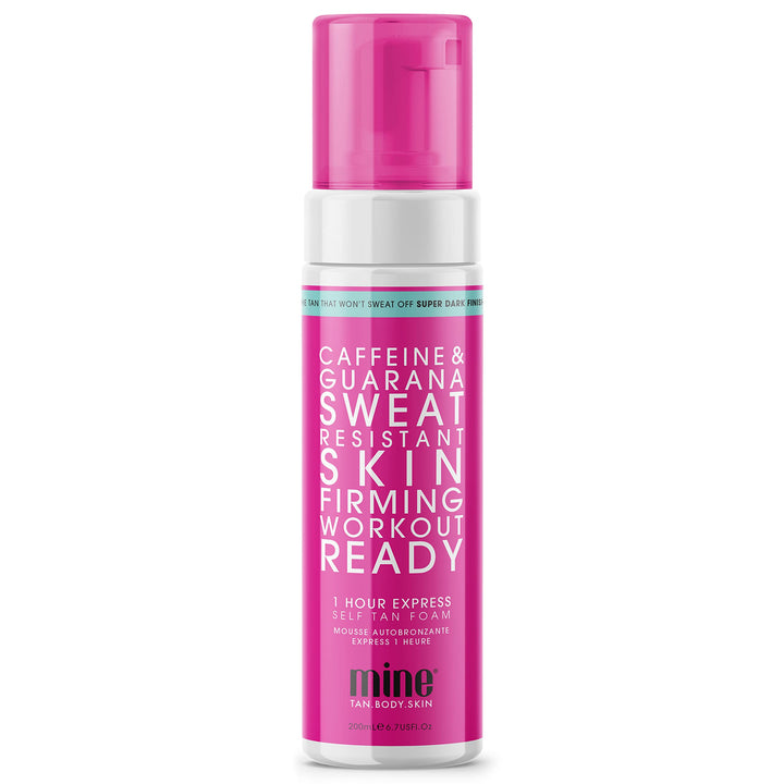 Workout Ready Self Tanner Foam - sweat resistand long lasting self tan