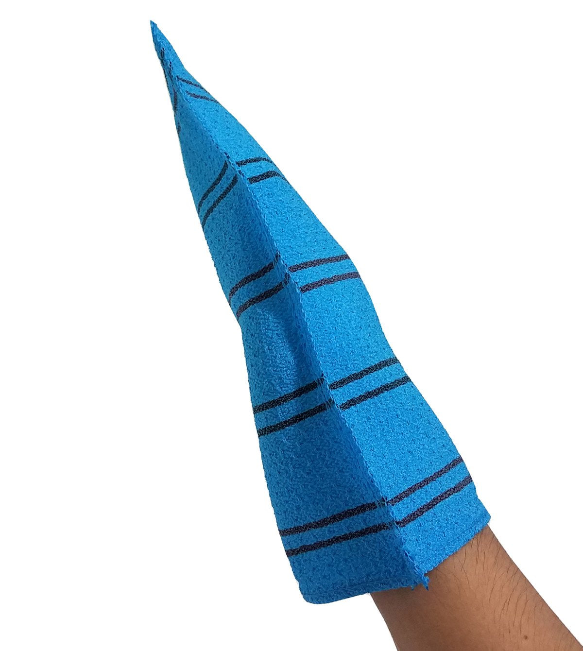 SongWol Korean Beauty Skin X-Large Viscos Exfoliating Bath Towel Gloves Strong Scrub Wash Clothes (10 pack)