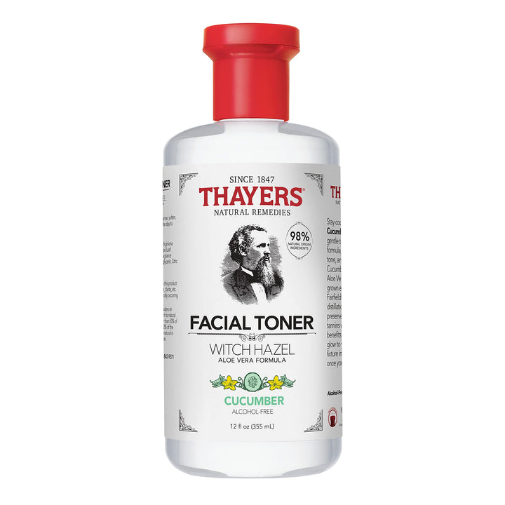 Thayer Cucumber Witch Hazel With Aloe Vera 12 Oz