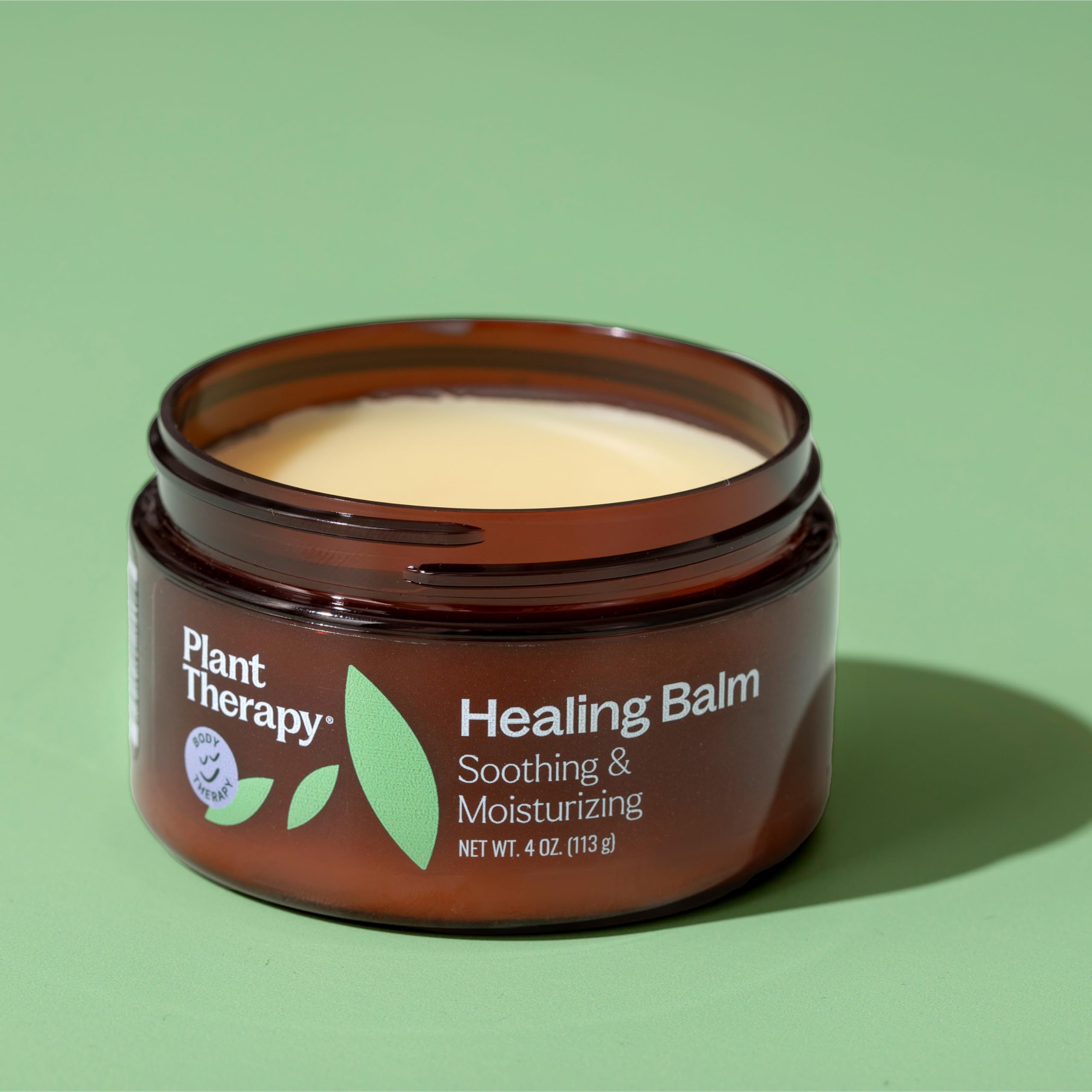 Plant Therapy Healing Balm 4 oz 100% Pure & Natural, Nutrient-Rich Botanical Formula, Soothing Ingredients: Shea Butter, Tamanu Oil, and Calendula Extract