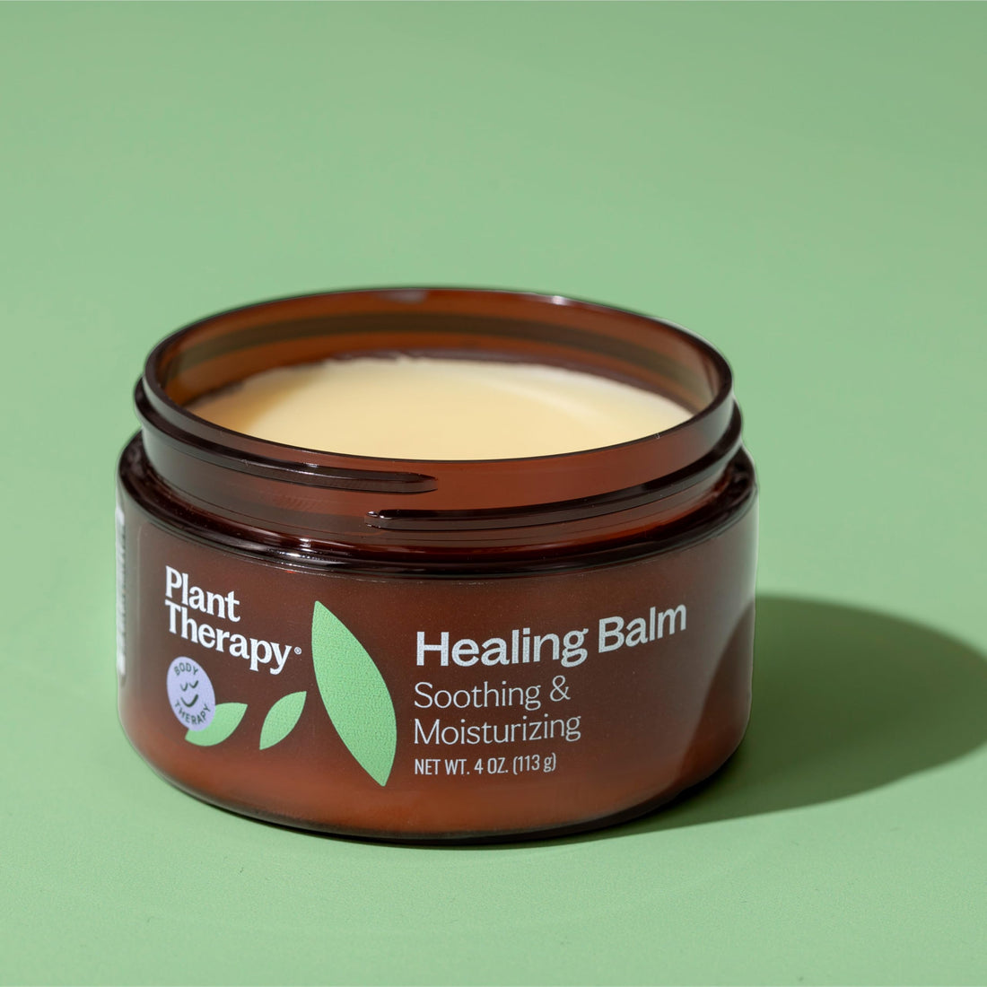 Plant Therapy Healing Balm 4 oz 100% Pure & Natural, Nutrient-Rich Botanical Formula, Soothing Ingredients: Shea Butter, Tamanu Oil, and Calendula Extract