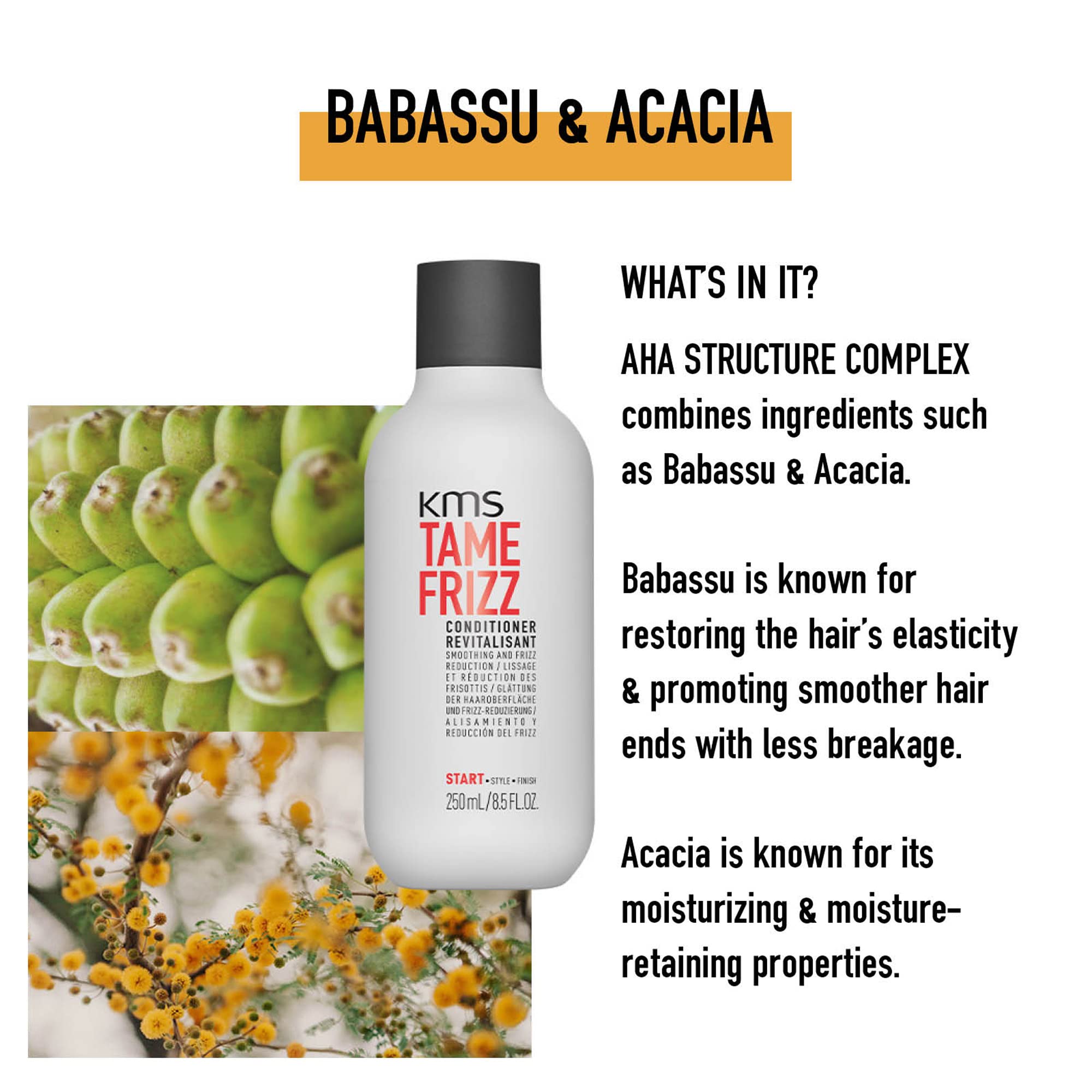 KMS Tame Frizz Conditioner - 8.5 oz