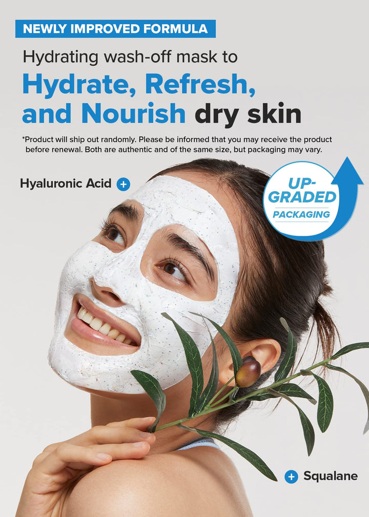 I DEW CARE Wash Off Face Mask - Cake My Day | With Hyaluronic Acid, Self Skin Care, Facial Treatment, Vegan, Cruelty-Free, Paraben-Free, Exfoliating, Deep Cleansing Detox, Easter Basket, 3.38 Oz