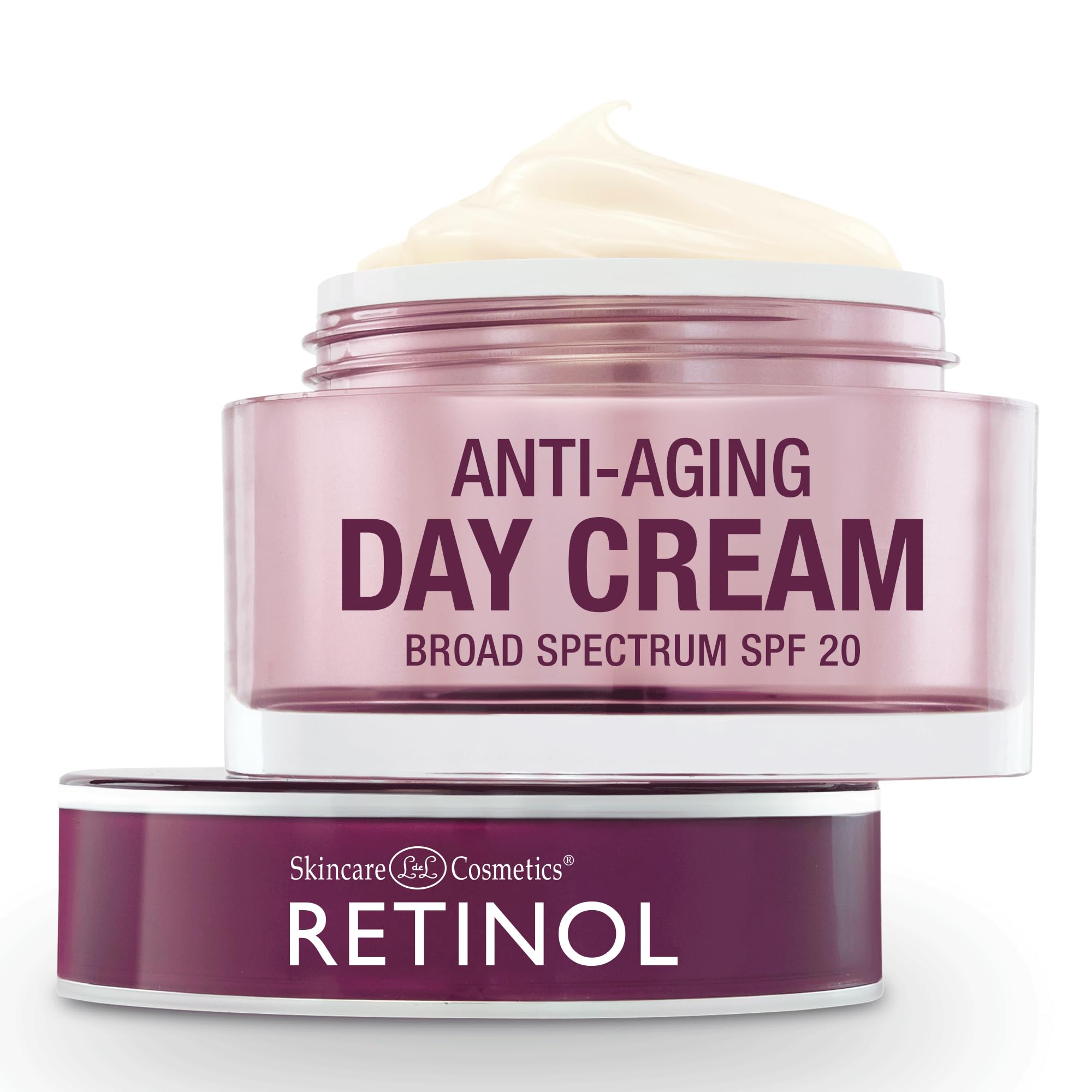 Skincare LdeL Cosmetics Retinol Day Cream, 1.7-Ounce Jar