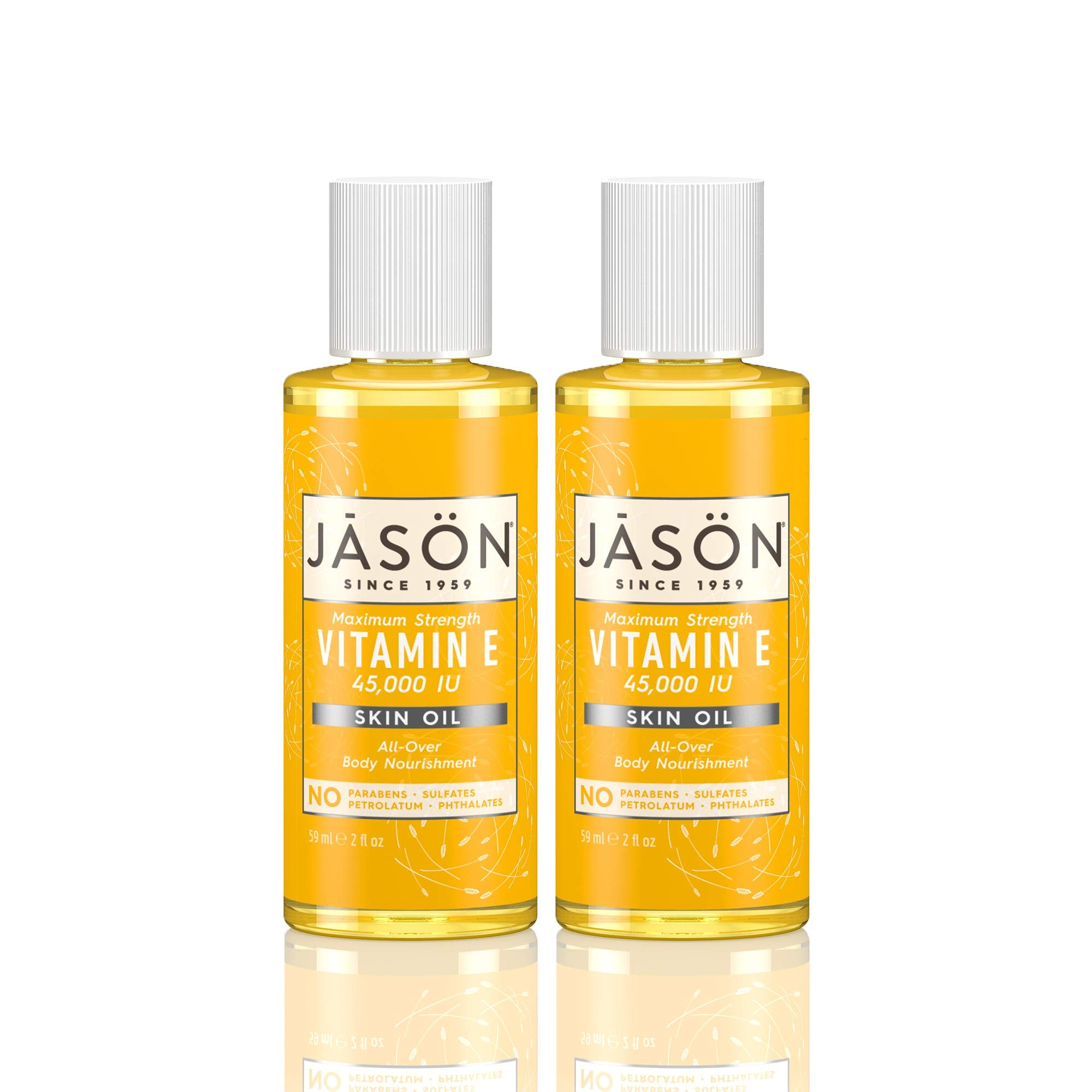 Jason Vitamin E Oil 45,000 IU, 2-Ounce Bottles (Pack of 2)