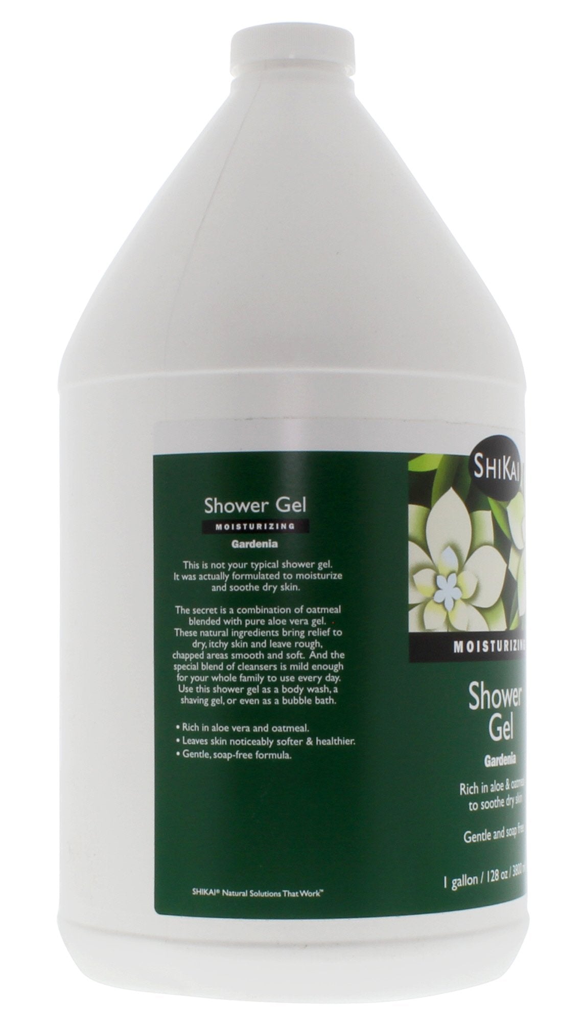Shikai All Natural Moisturizing Shower Gel Gardenia -- 1 Gallon