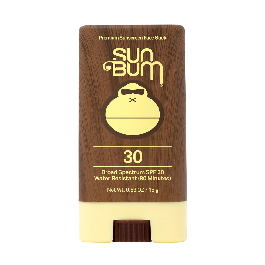 Sun Bum Premium Sunscreen Face Stick, SPF 30.45oz Stick, Face Sunscreen, Oil Free, Packaging May Vary
