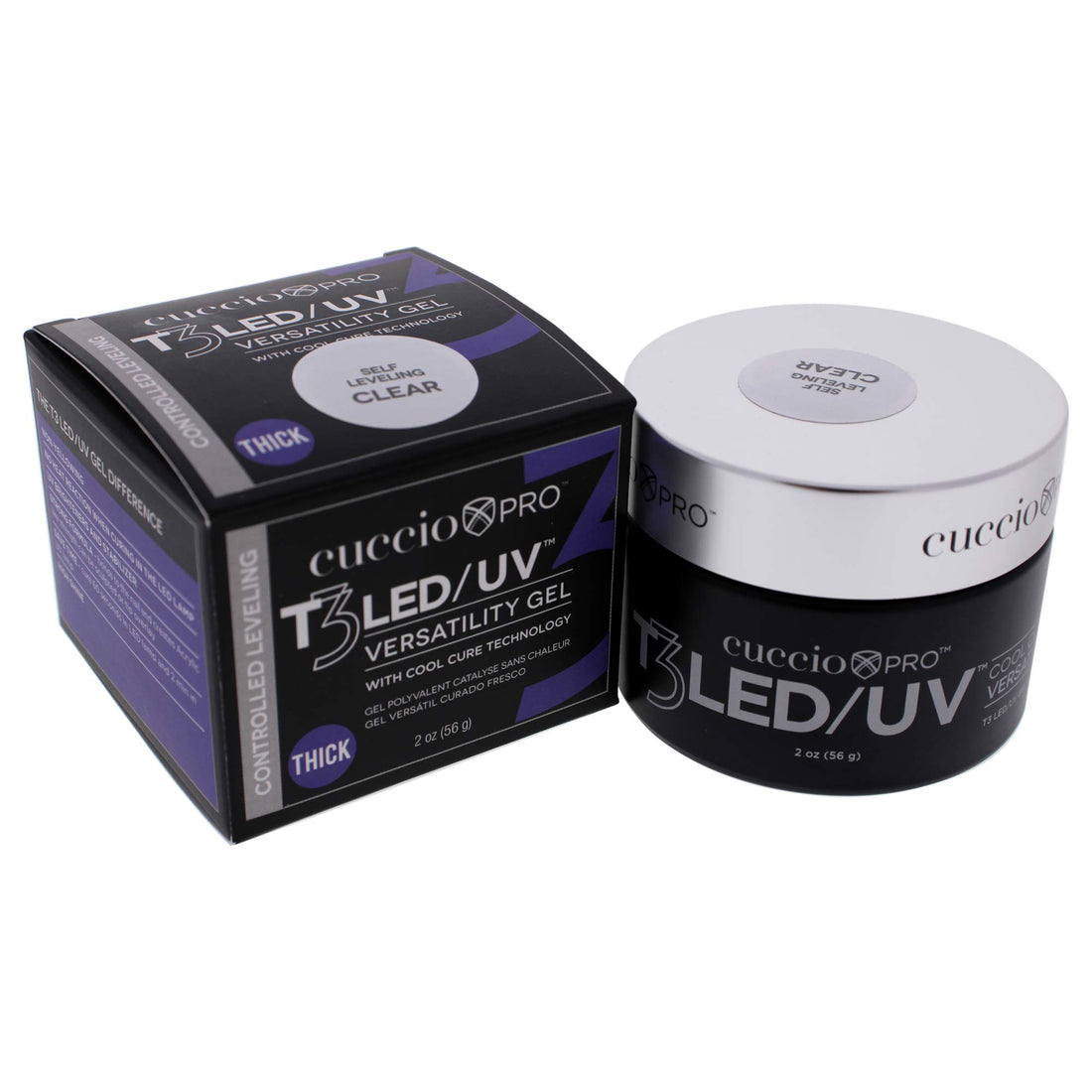 Cuccio T# LED/UV Self Leveling, 2 oz (Clear)