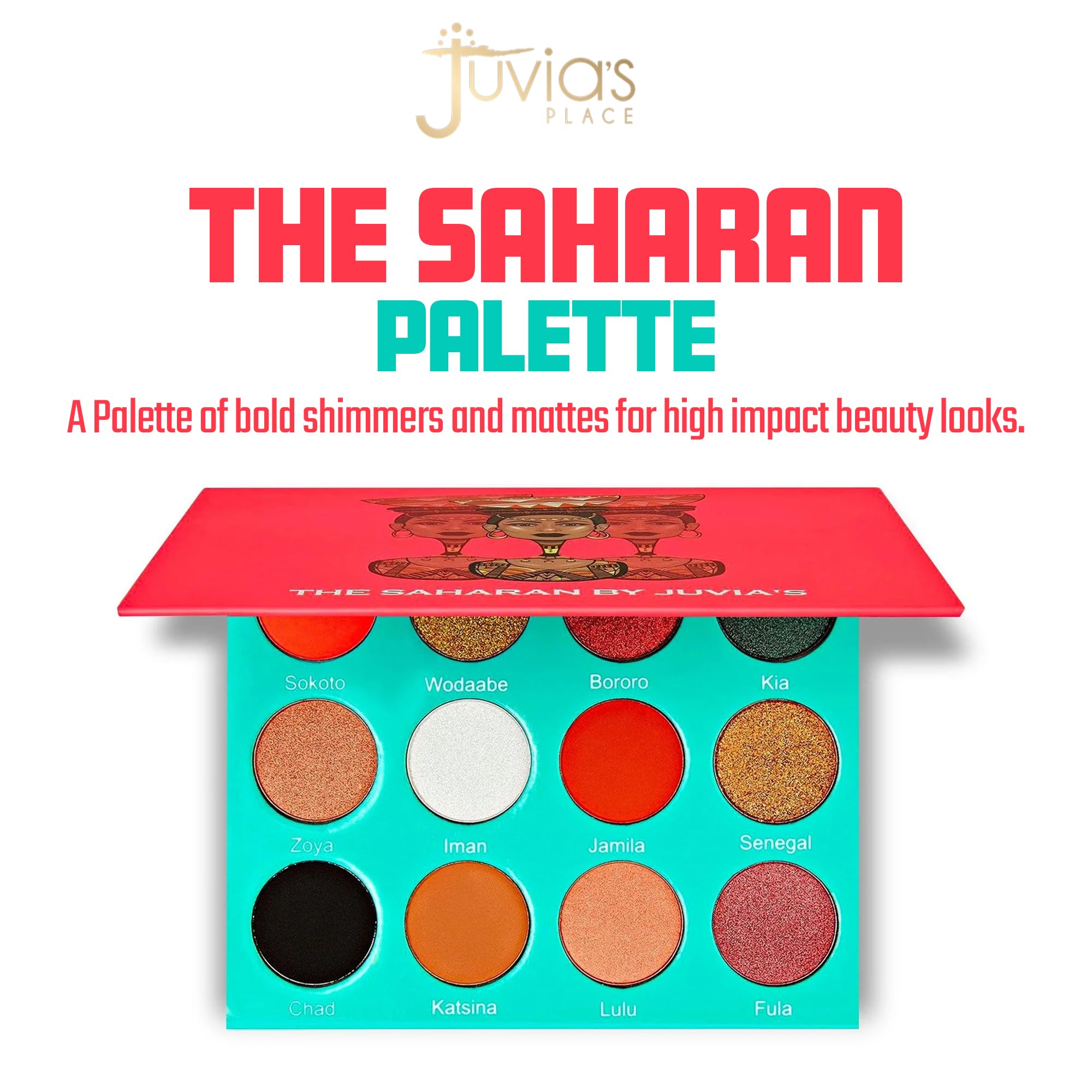 The Saharan Palette by Juvia's