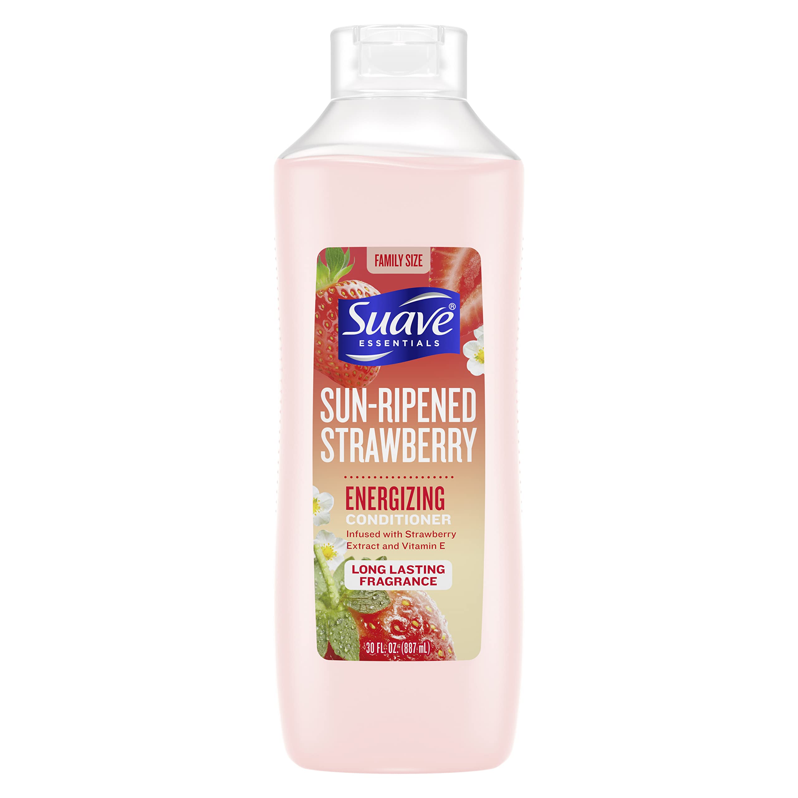 Suave Essentials Conditioner, Strawberry, 30 oz - Pack of 6