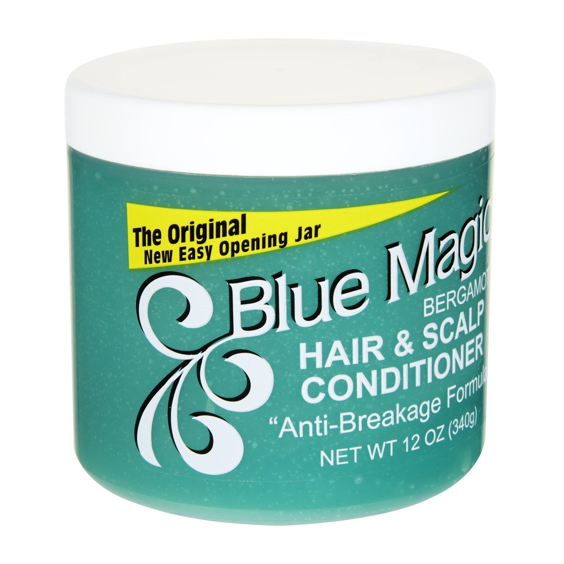 Blue Magic Bergamot Hair & Scalp 12 Ounce Jar (354ml) (3 Pack)