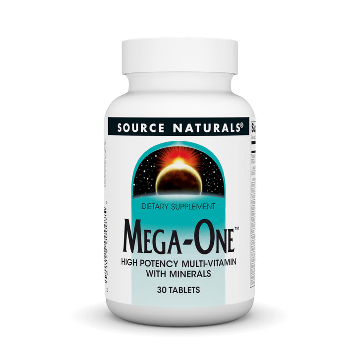 Source Naturals Mega-One Multi-Vitamin with Minerals* - 30 Tablets