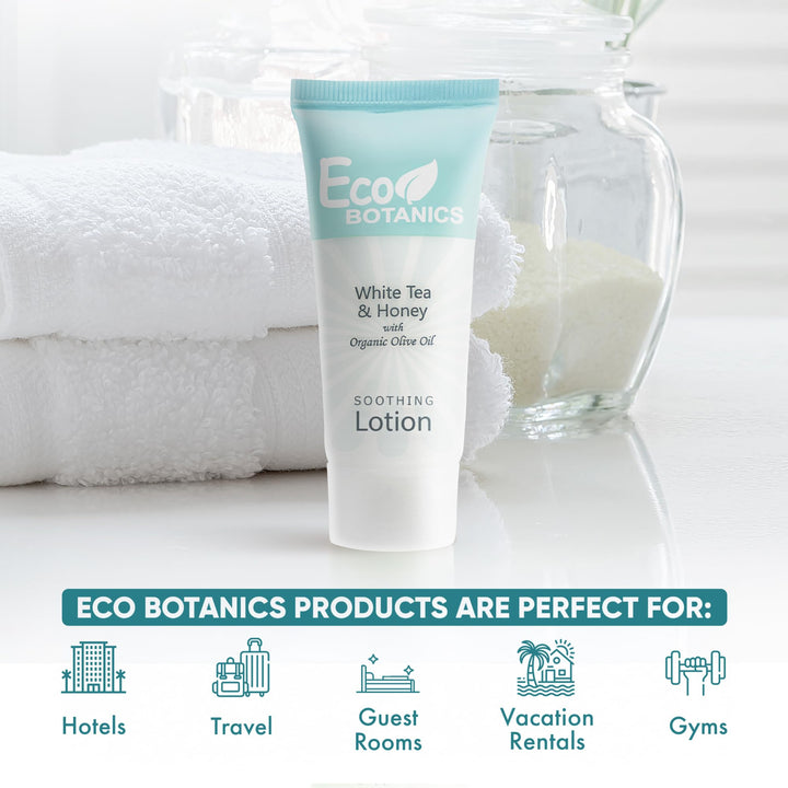 Eco Botanics Amenities Travel-Size Hotel Lotion .85 oz. (Case of 20)