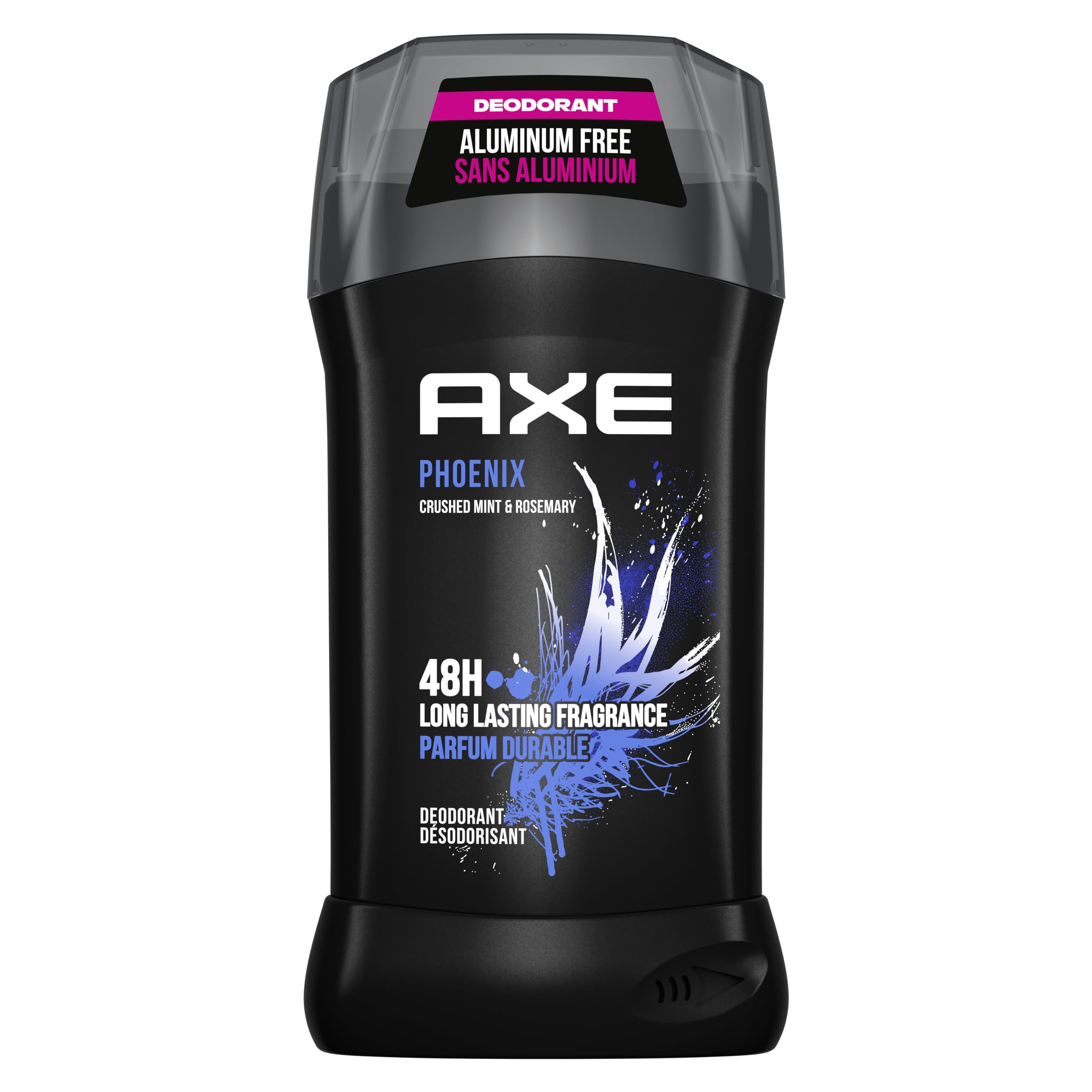 Axe Deodorant Stick for Men For Long Lasting Odor Protection, Phoenix Crushed Mint & Rosemary Men's Deo, Aluminum Free 3.0 oz