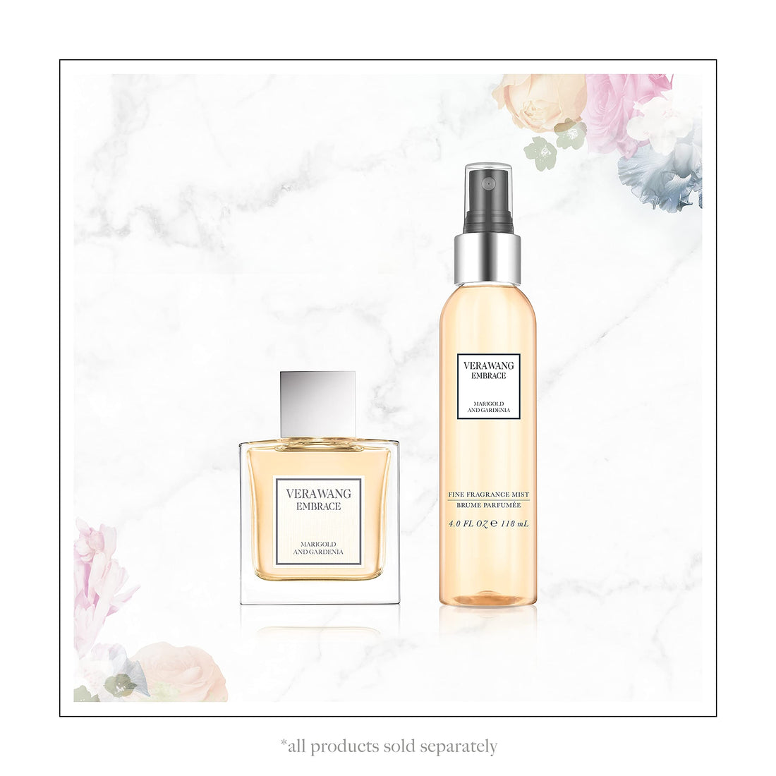 Vera Wang Embrace Eau de Toilette, Marigold and Gardenia, 1 Fluid Ounce