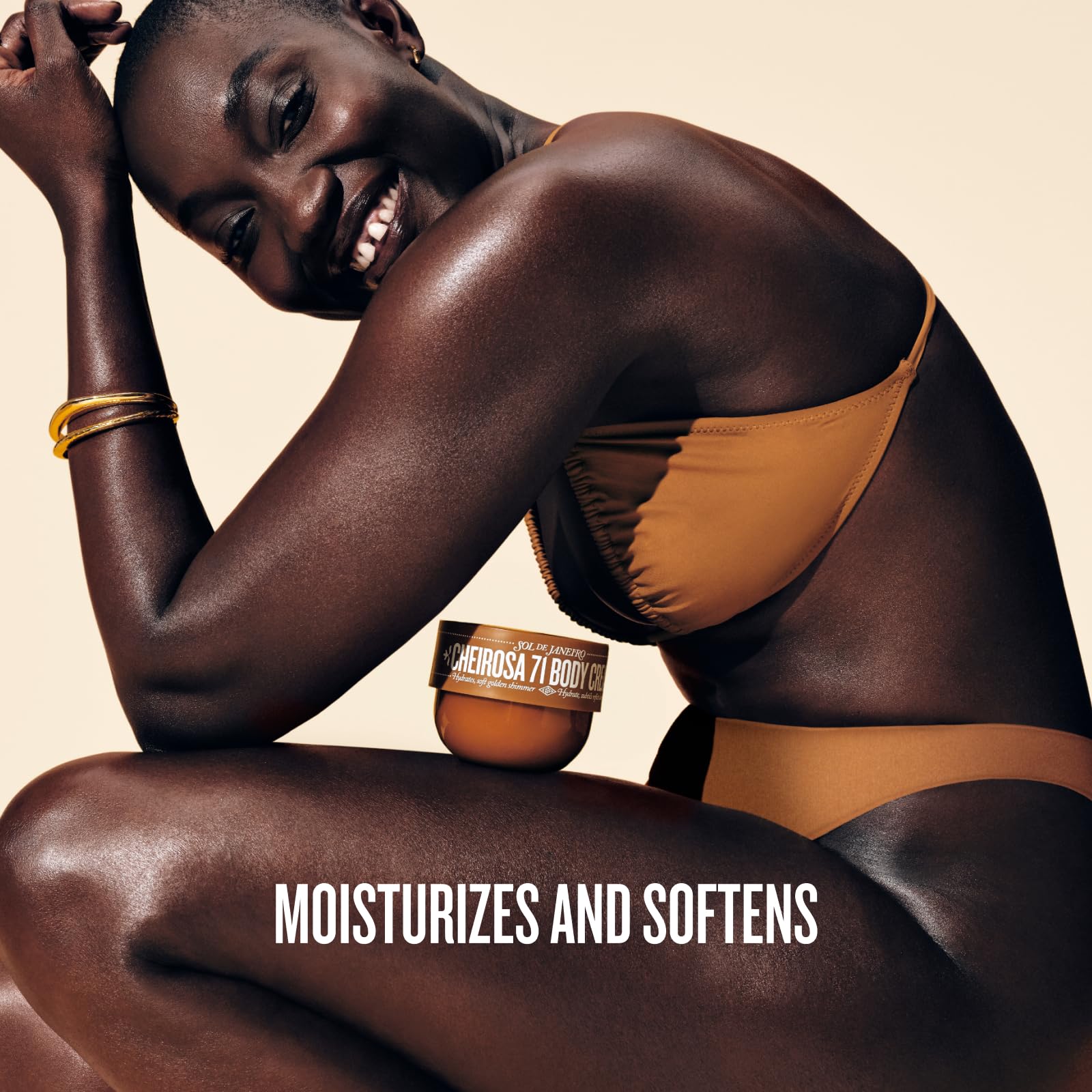 Sol de Janeiro Limited Edition Cheirosa 71 Shimmering Body Cream | 8.1 fl oz/ 240ml | Glow Cream for Body