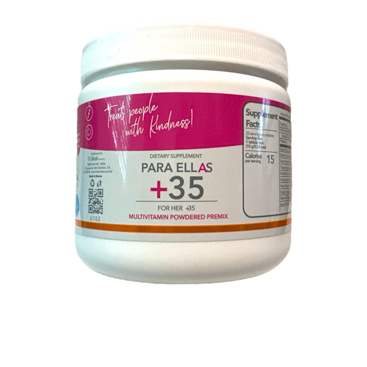 Generic Multivitamin Powdered Premix 8.81oz for Her+35 Shelo Nabel Nutritional Supplements, White