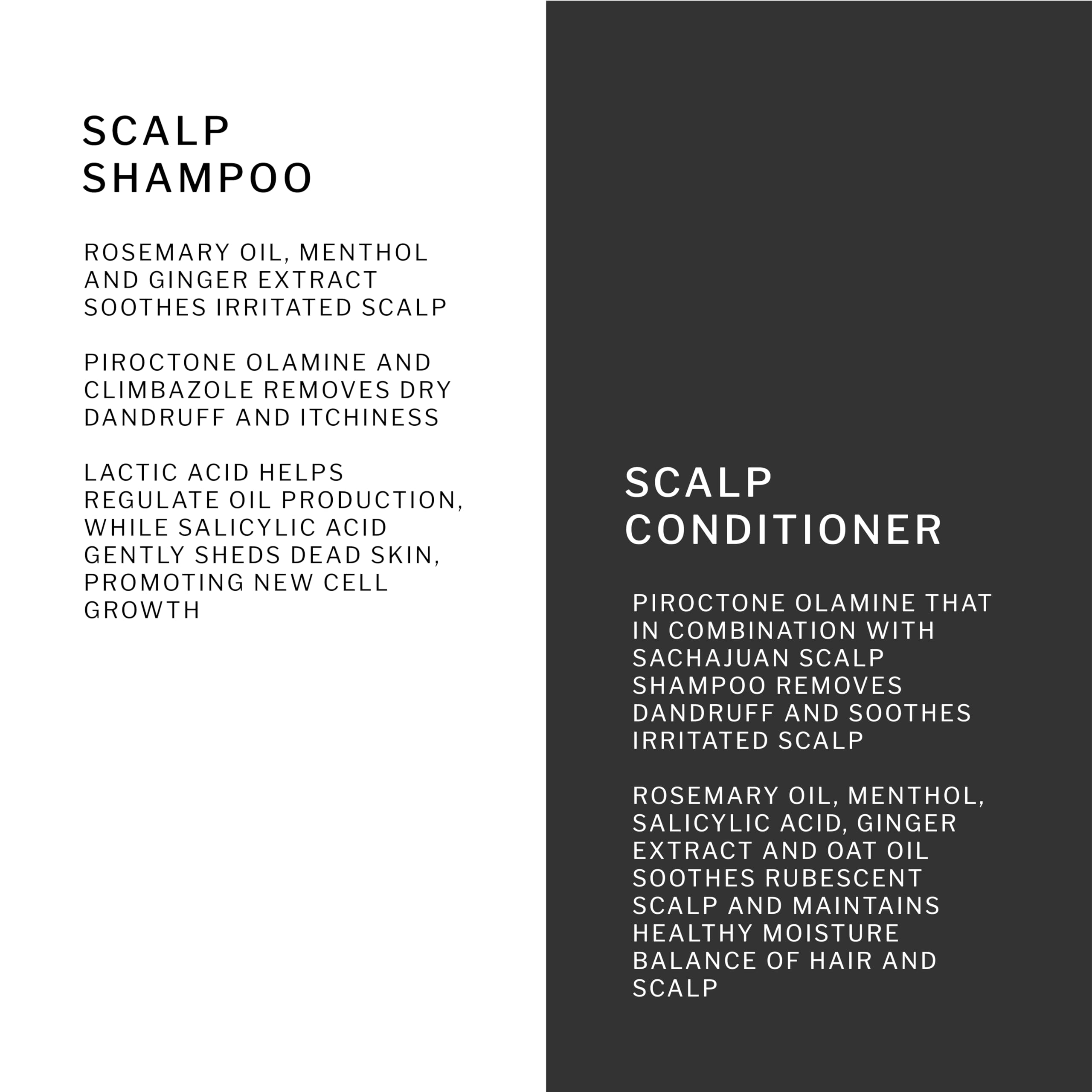 SACHAJUAN Scalp Shampoo and Conditioner Set | Itch Relief and Calming | Anti-Dandruff | 8.45oz (Pack of 2)