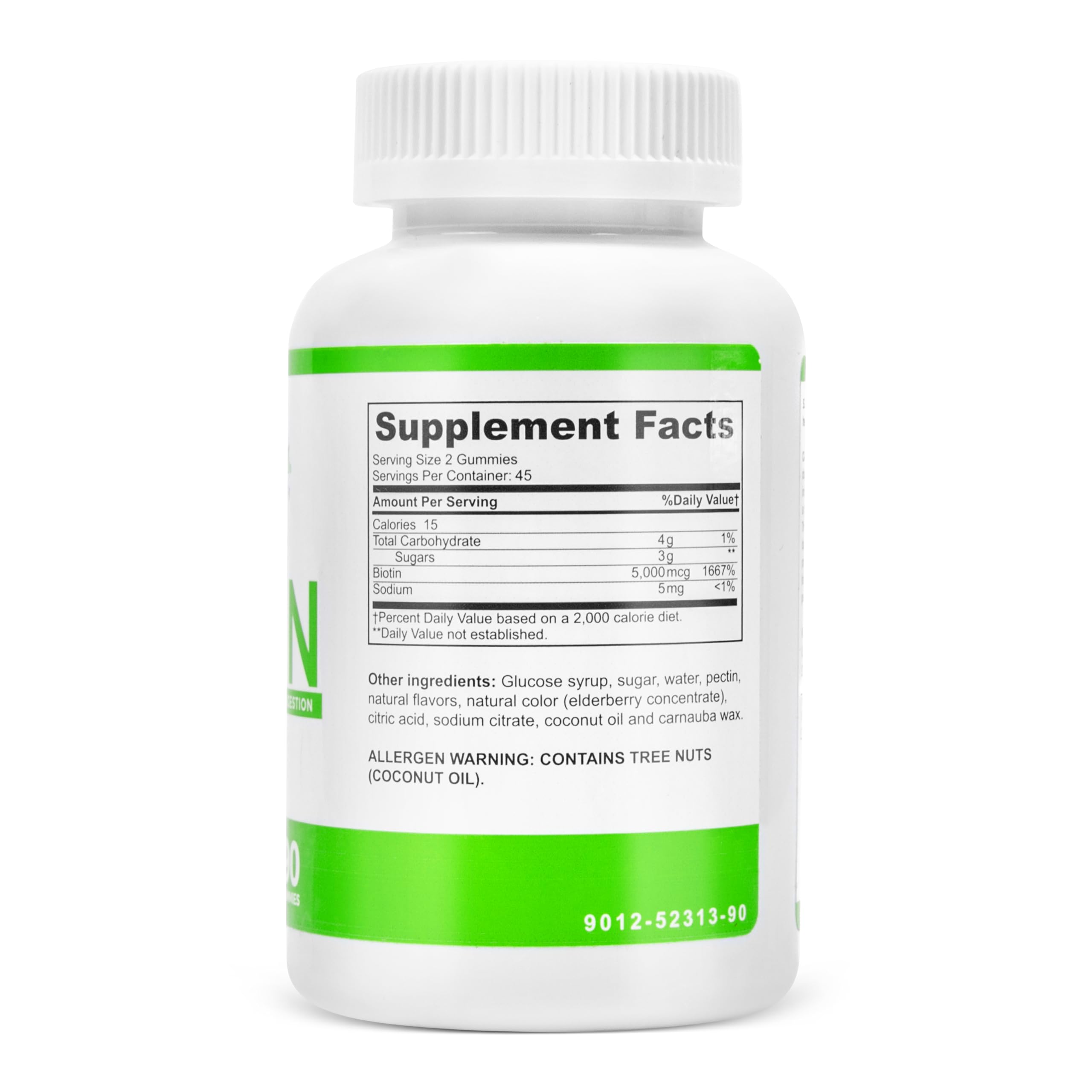 BariSlim Bariatric Vitamin Biotin Gummies - Specially Formulated Gummy Vitamin for Patients After Weight Loss Surgery - Easy to Digest and Great Tasting Fruit Flavors | 90 Fruit Chews