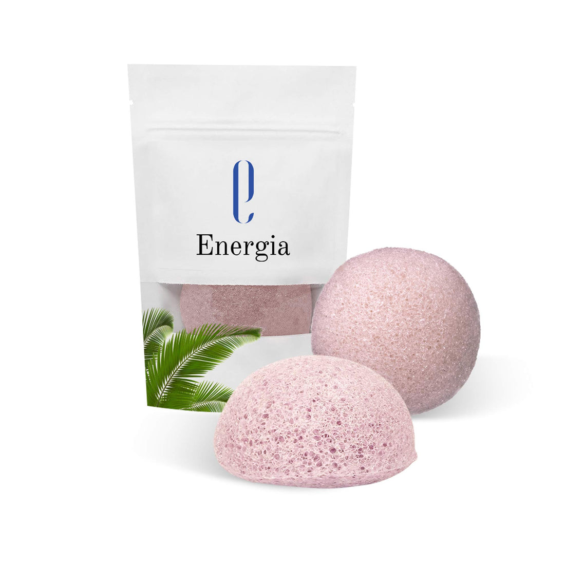 konjac cleansing sponge (french pink clay)