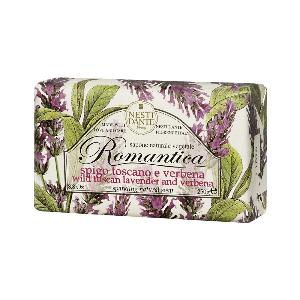 Nesti Dante Romantica Wild Tuscan Lavender and Verbena Soap, 250g