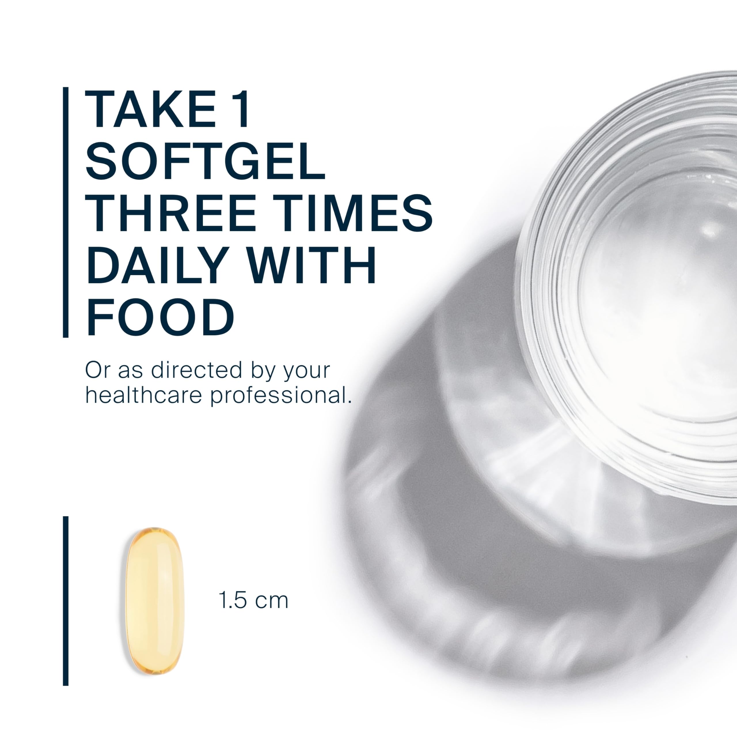 Vital Nutrients Ultra Pure® Fish Oil 800 | Supports Heart, Brain, & Immune Health* | Sustainably Sourced High EPA & DHA Omega-3 Fatty Acid | Lemon Flavor | Gluten, Dairy, Soy Free | 90 Softgels