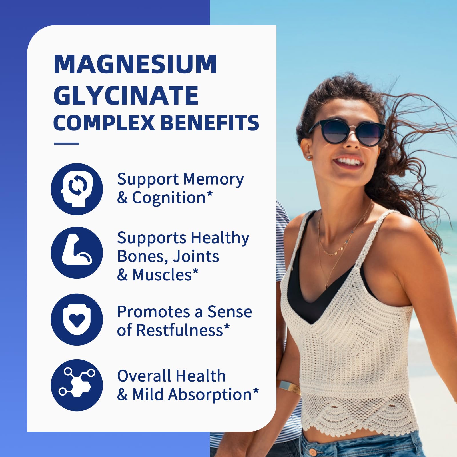 iMATCHME Magnesium Glycinate Supplement with L-Theanine, Chamomile & GABA – Supports Sleep, Calmness, Muscle Relaxation for Men & Women – Vegan, High-Absorption, 120 Capsules