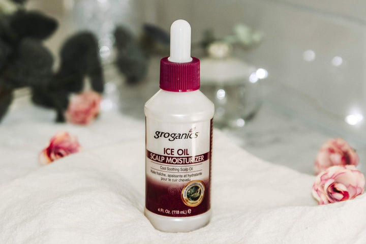 Groganics DHT Ice Oil Moisturizer Scalp 4oz