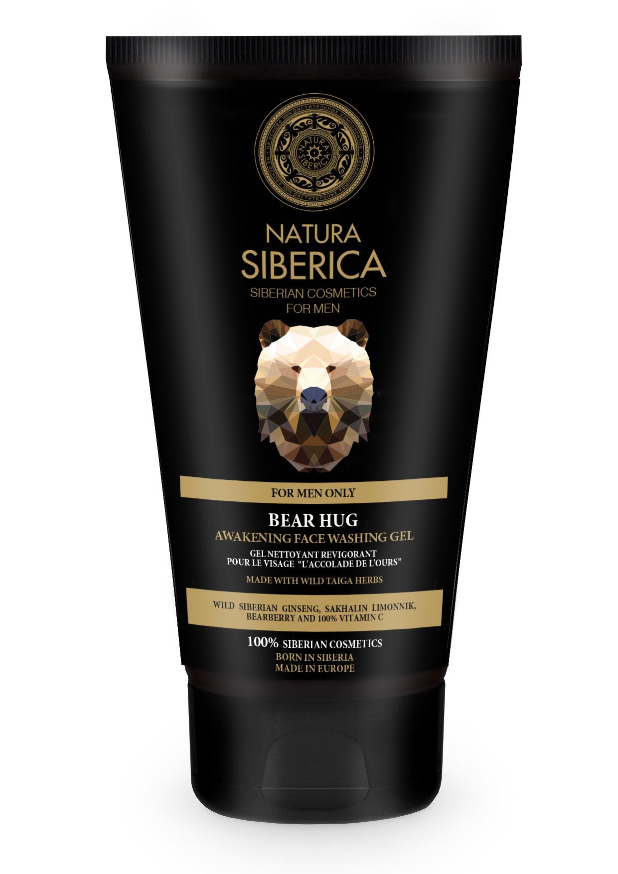 Natura Siberica For Men Only Bear Hug Face Washing Gel 150ml