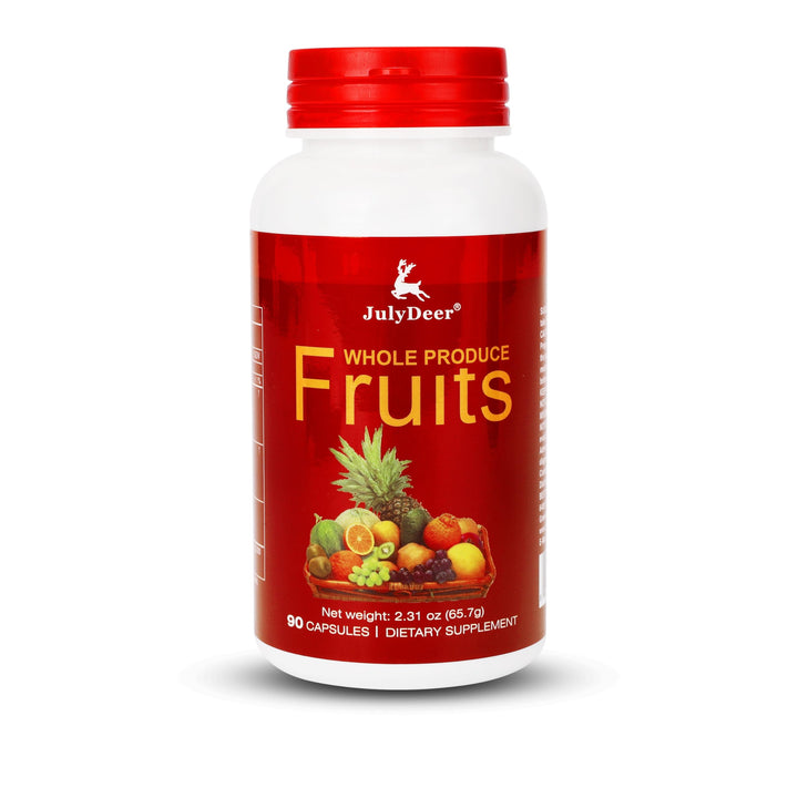 Fruit Supplement – 90 Total Vegetarian Capsules | Balance of Natural 16 Whole Fruits Blend | Fresh Superfood Formula with Vitamins and Minerals