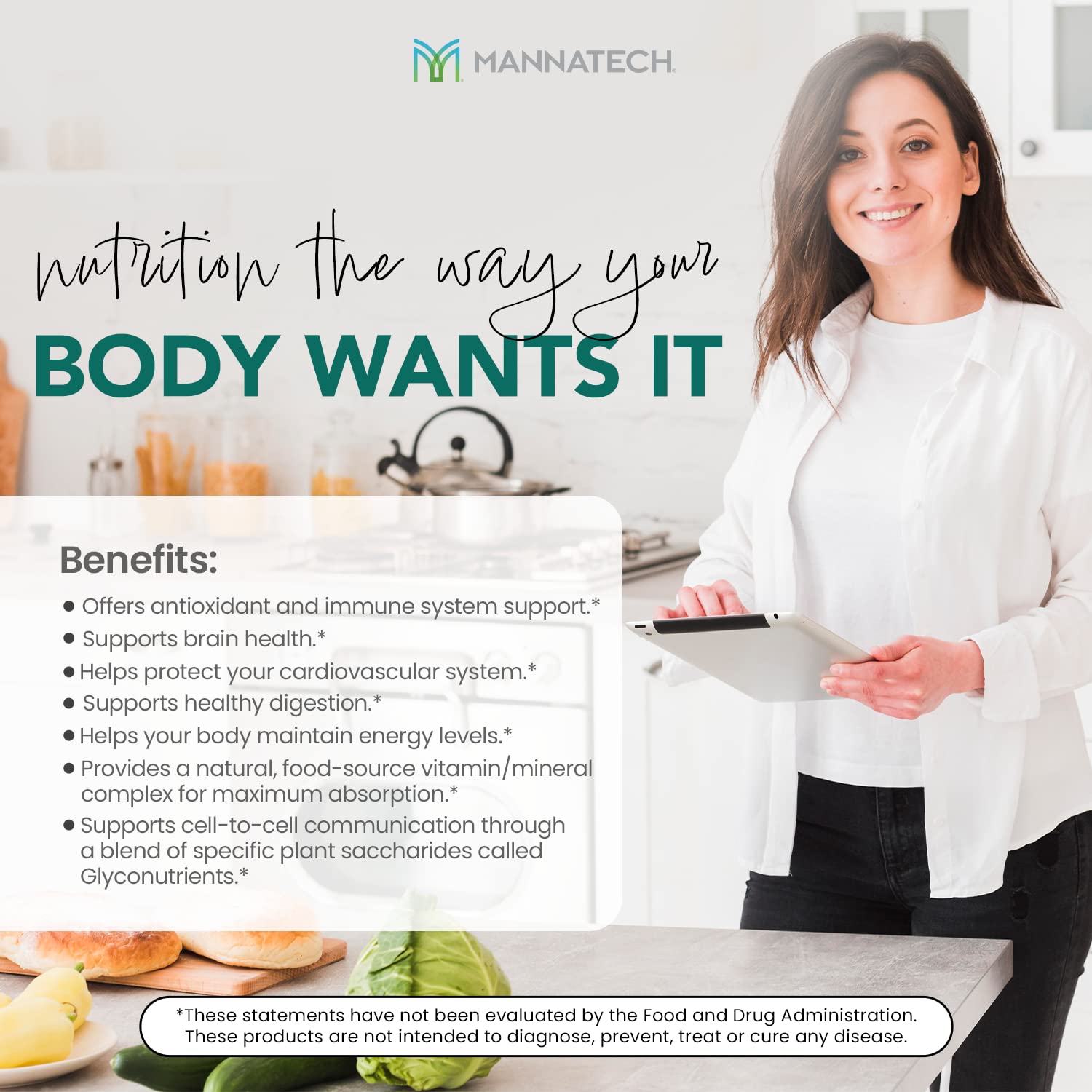 NutriVerus Glyconutritional Supplement, 5.3oz/150g with Naturally Sourced Vitamin A, Vitamin C, Vitamin B Complex and Vitamin D. Rich in Antioxidants Supplement and Promotes Immune Support Supplement