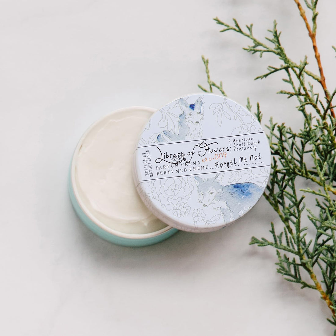 Library of Flowers Parfum Crema-Forget Me Not