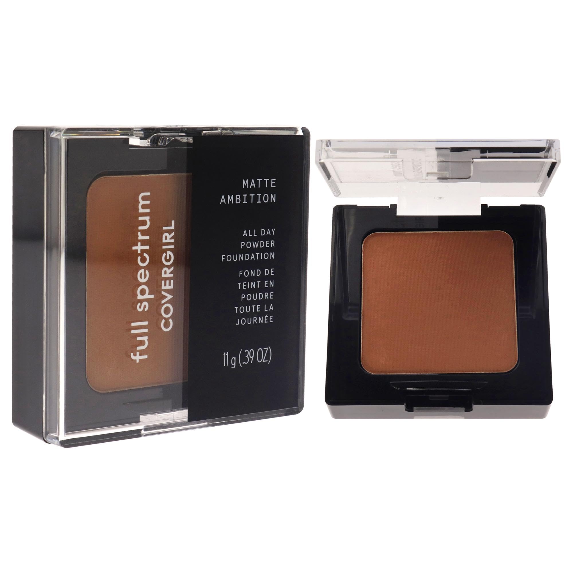 Covergirl Matte Ambition, All Day Powder Foundation, Deep Cool 2, 0.38 Ounce