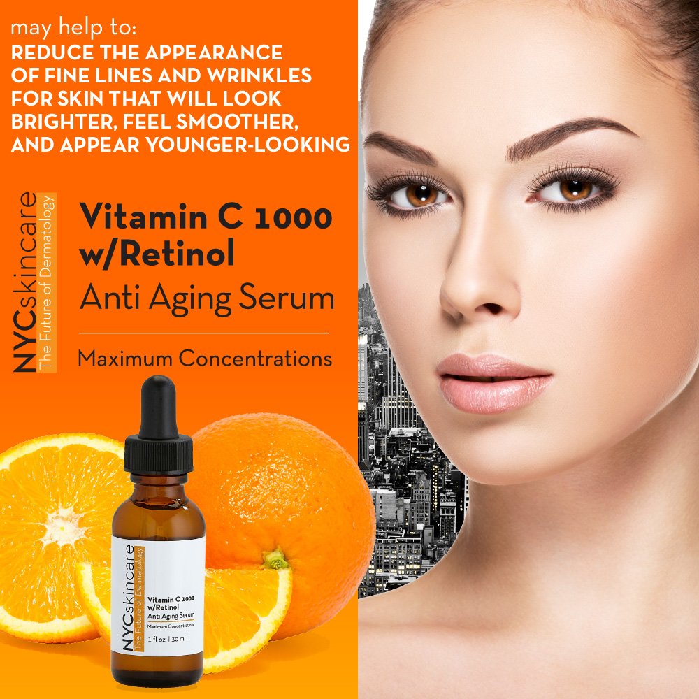 Vitamin C 1000 with Retinol Anti Aging Serum