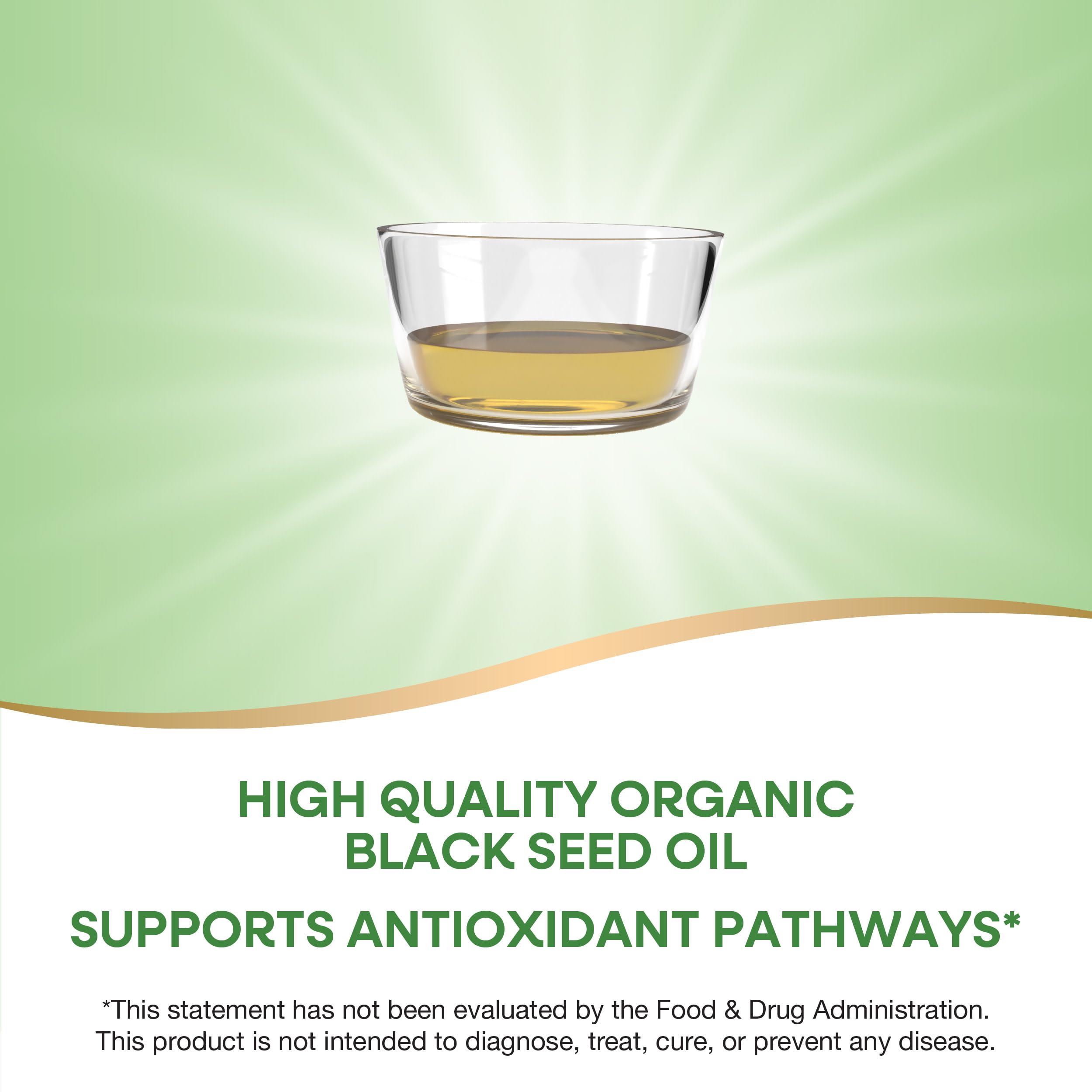 Nature's Way Organic Black Seed Oil, Supports Antioxidants Pathways*, Cold-Pressed, Vegan, Gluten Free, 8 fl oz (Packaging May Vary)
