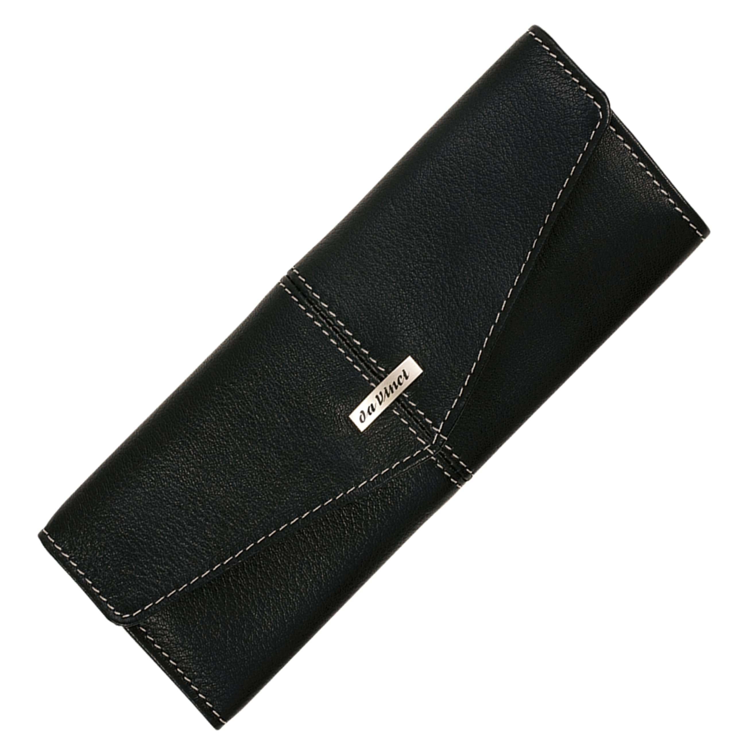 da Vinci Cosmetics Series 4822E JOY Empty Travel Case for 5 Brushes, Synthetic Leather