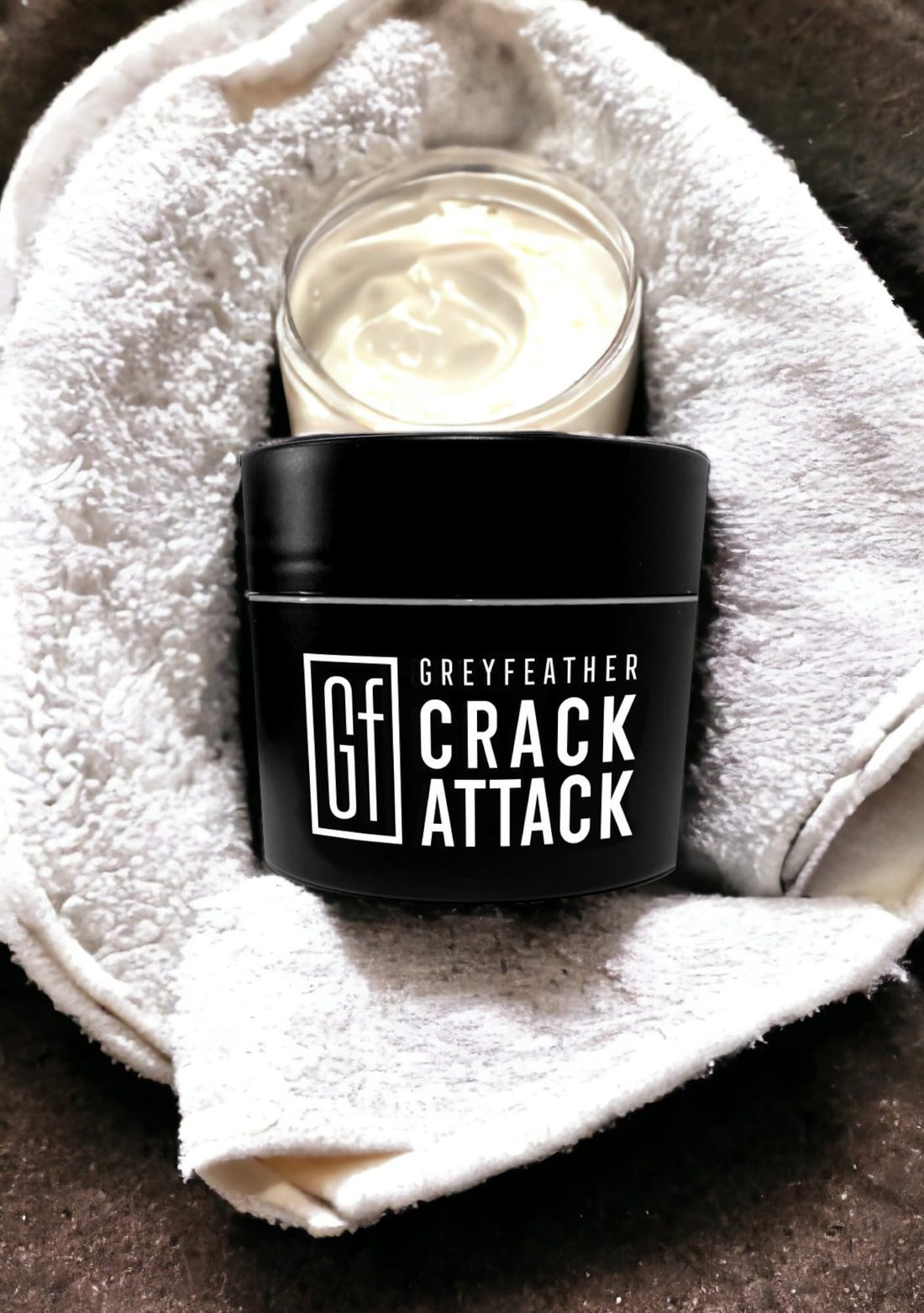 Greyfeather Crack Attack Hand Cream for Dry Cracked Hands & Feet, Skin Repair Cream for Gardeners, Nurses, Bug Bites, Rashes, Gift for Mother’s Day, Easter, Weddings, Outdoor Use (4 oz)